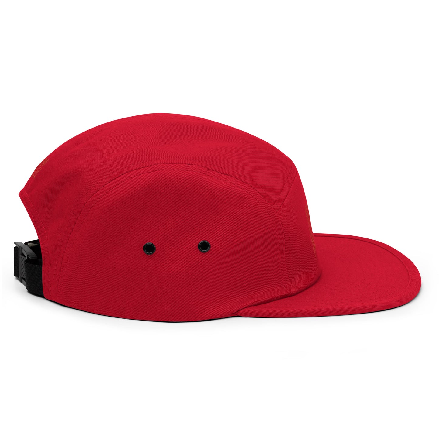 Young & Rich Red Five Panel Cap