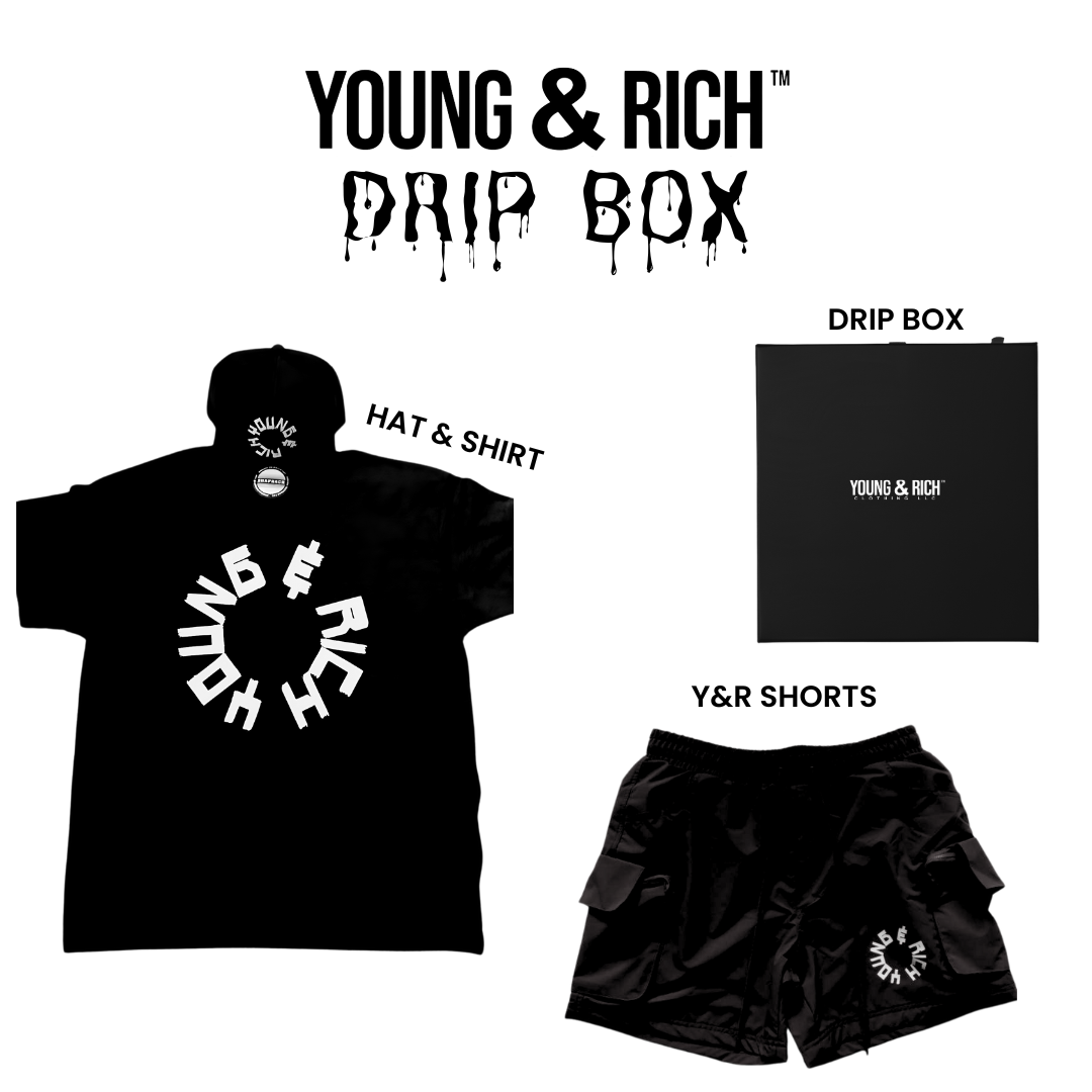 Young & Rich Drip Box - Black Edition