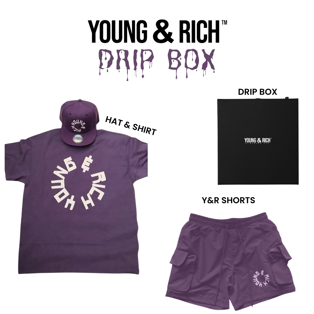 Young & Rich Drip Box - Purple Edition