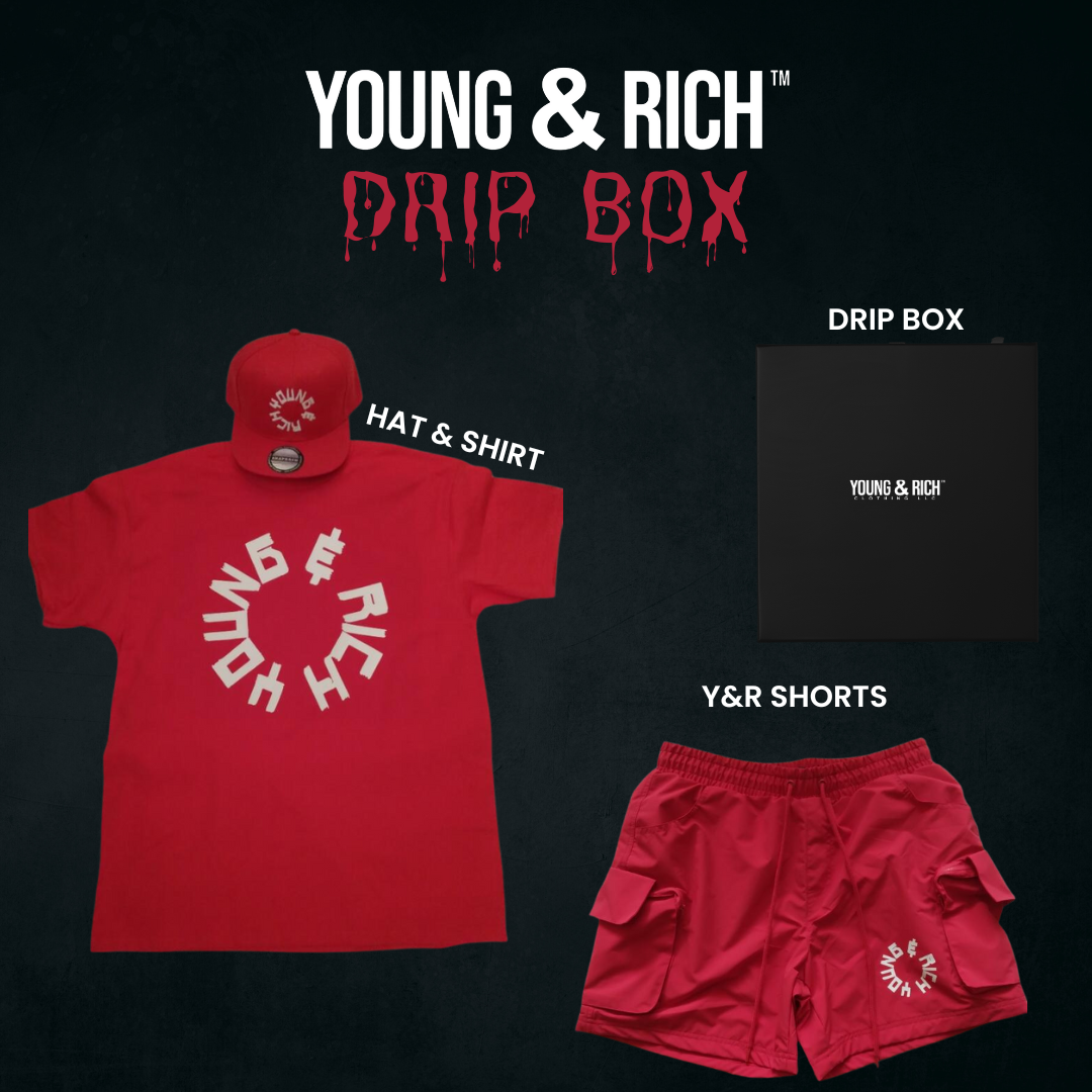 Young & Rich Drip Box - Red Edition