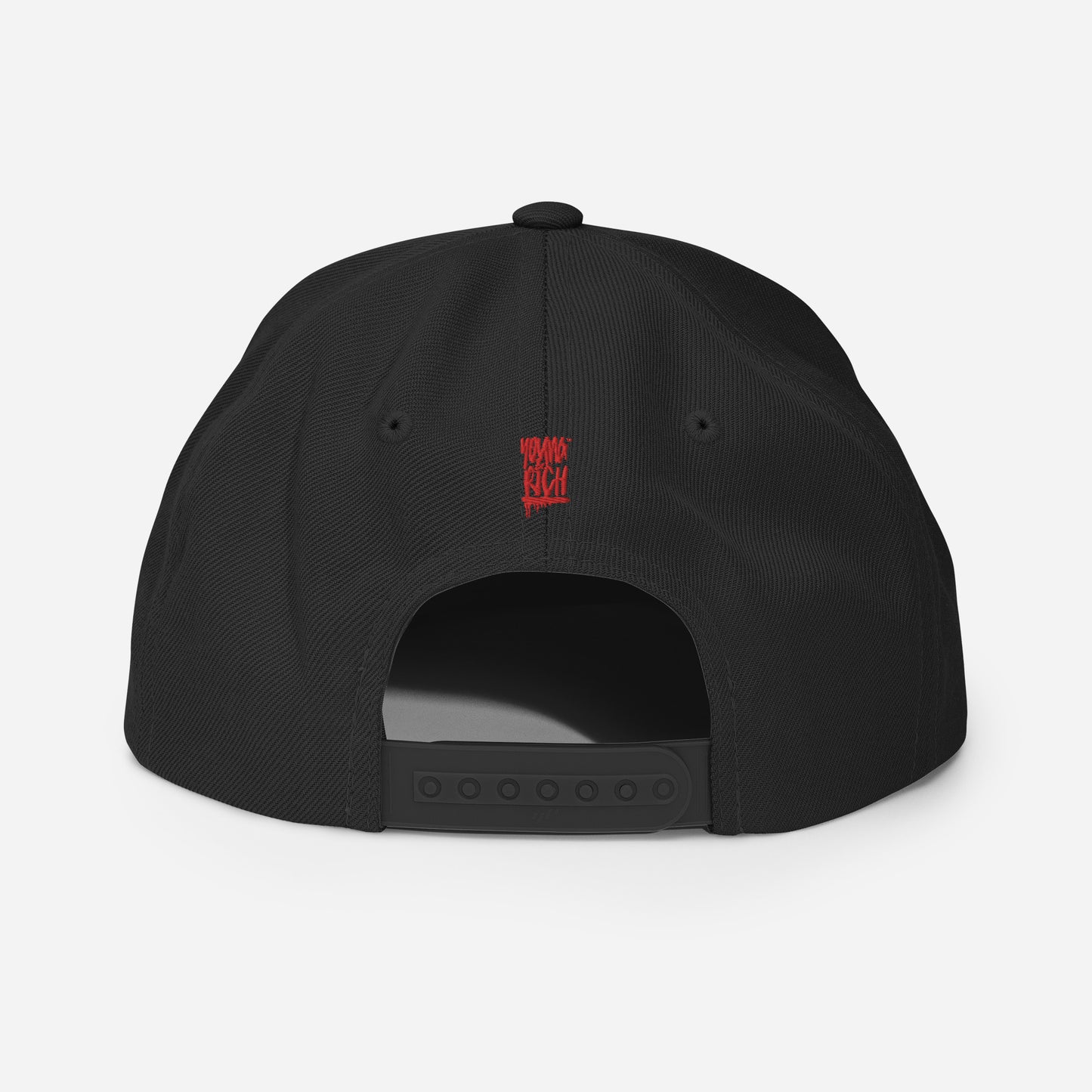 Young & Rich Red Snapback Hat