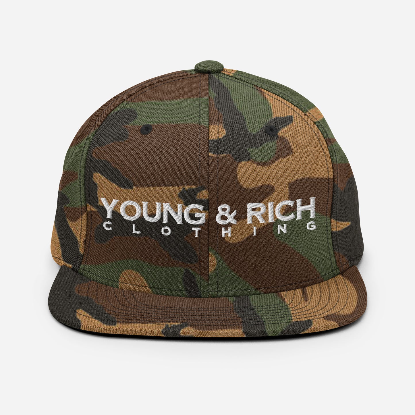 Young & Rich Clothing Snapback Hat