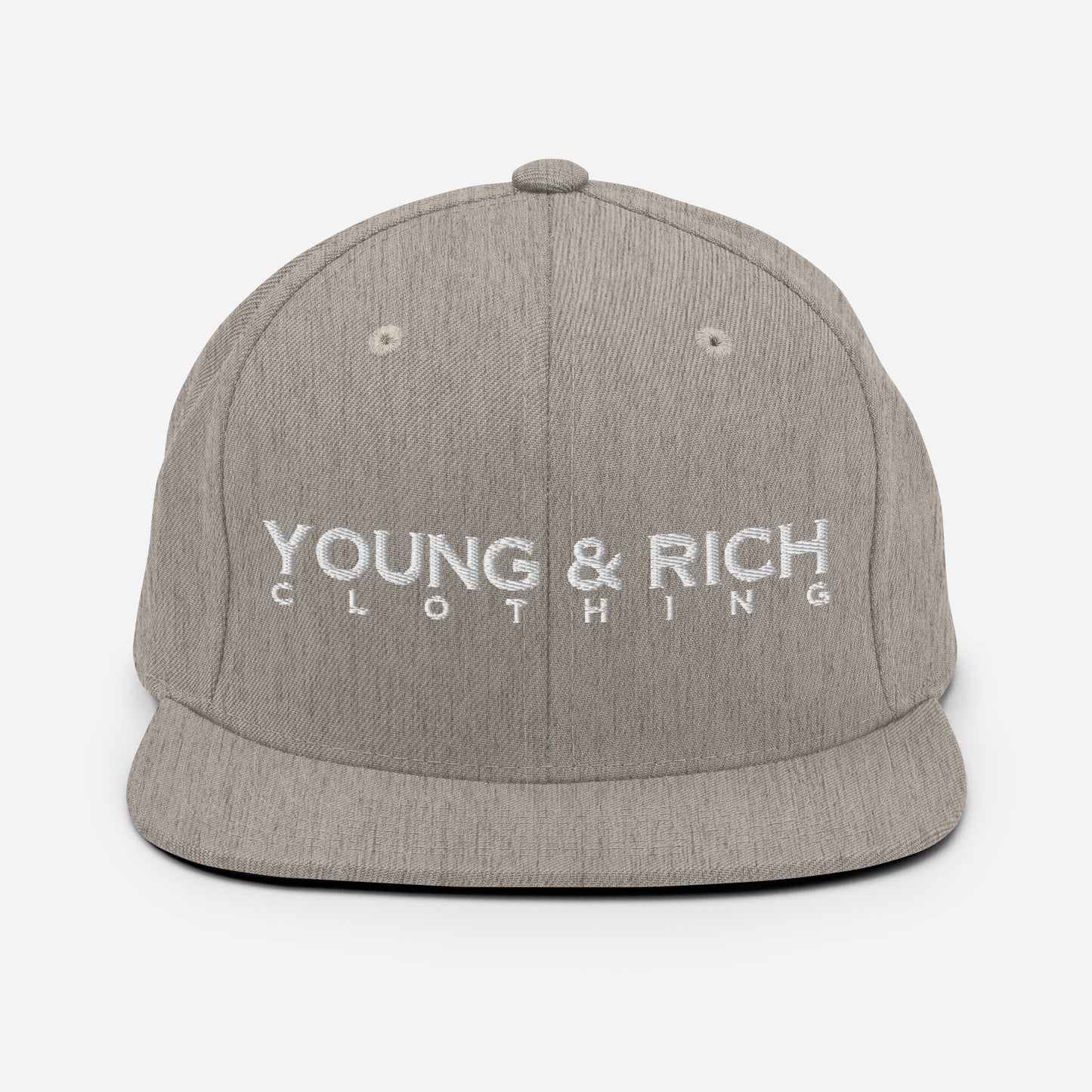 Young & Rich Clothing Snapback Hat