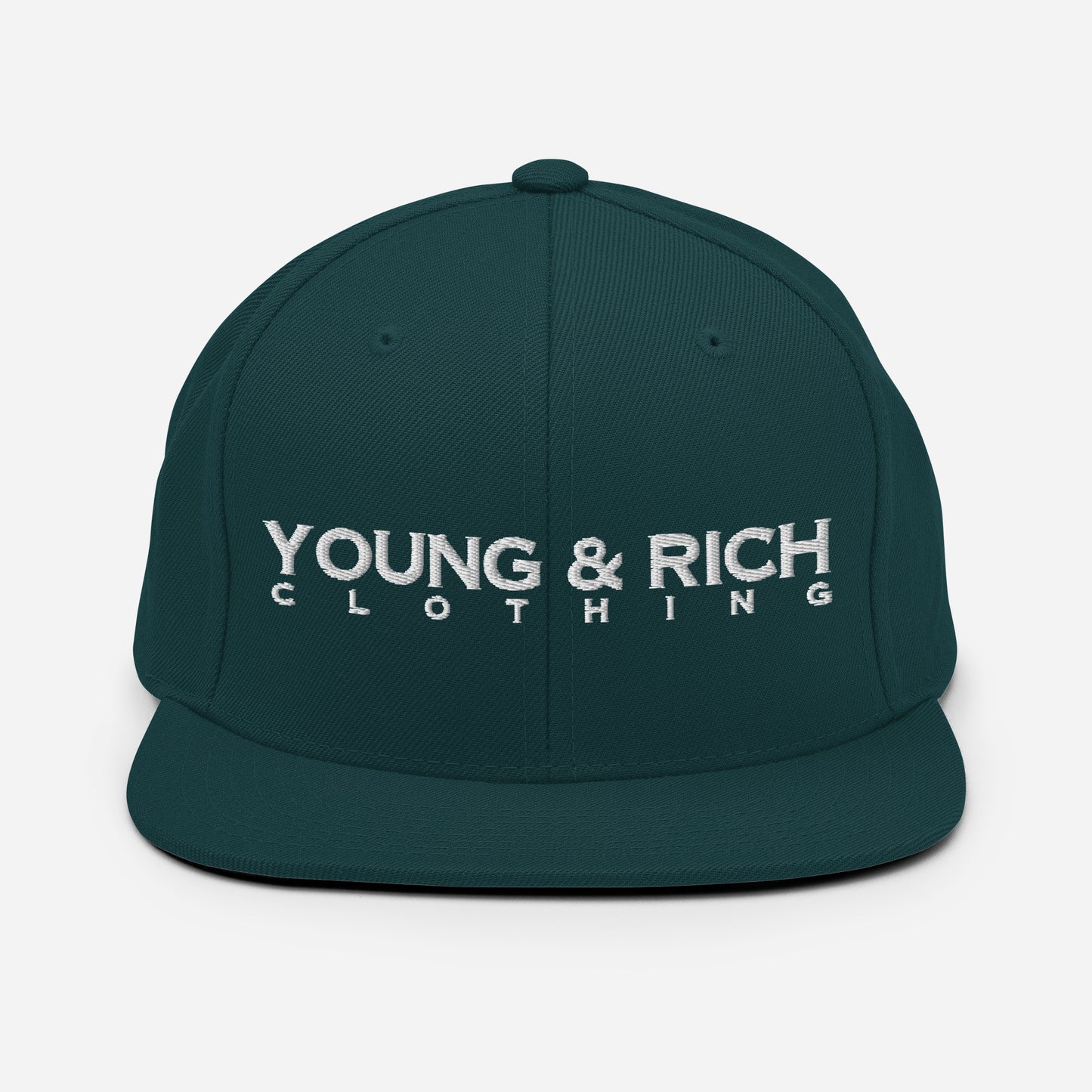 Young & Rich Clothing Snapback Hat