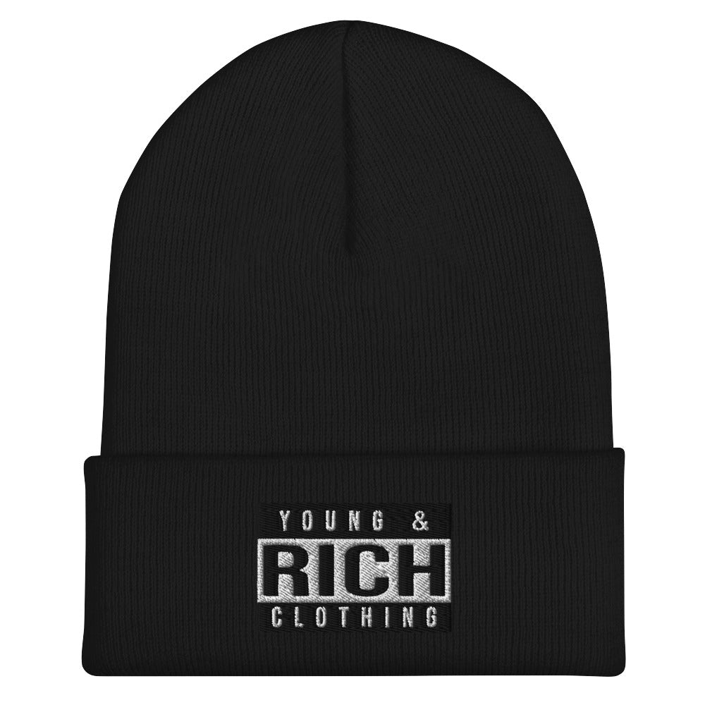 Young & Rich Uncensored Cuffed Beanie