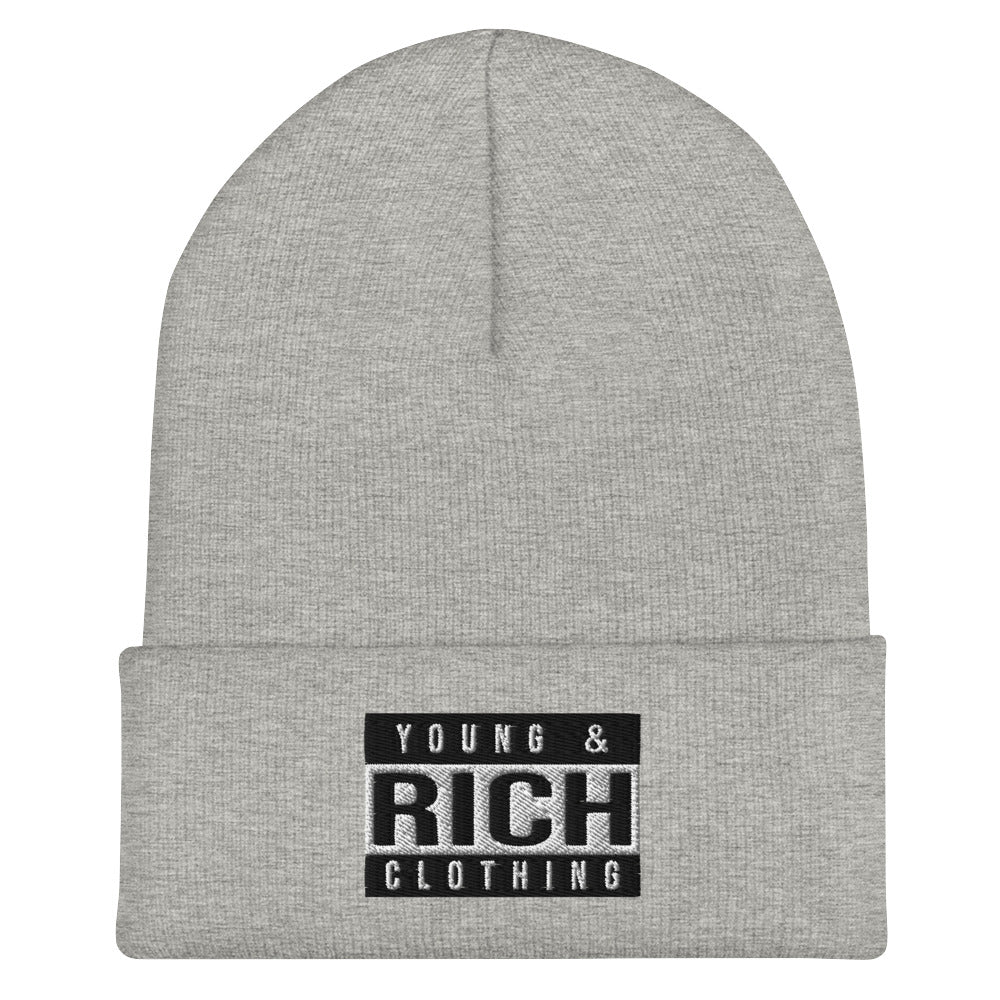 Young & Rich Uncensored Cuffed Beanie