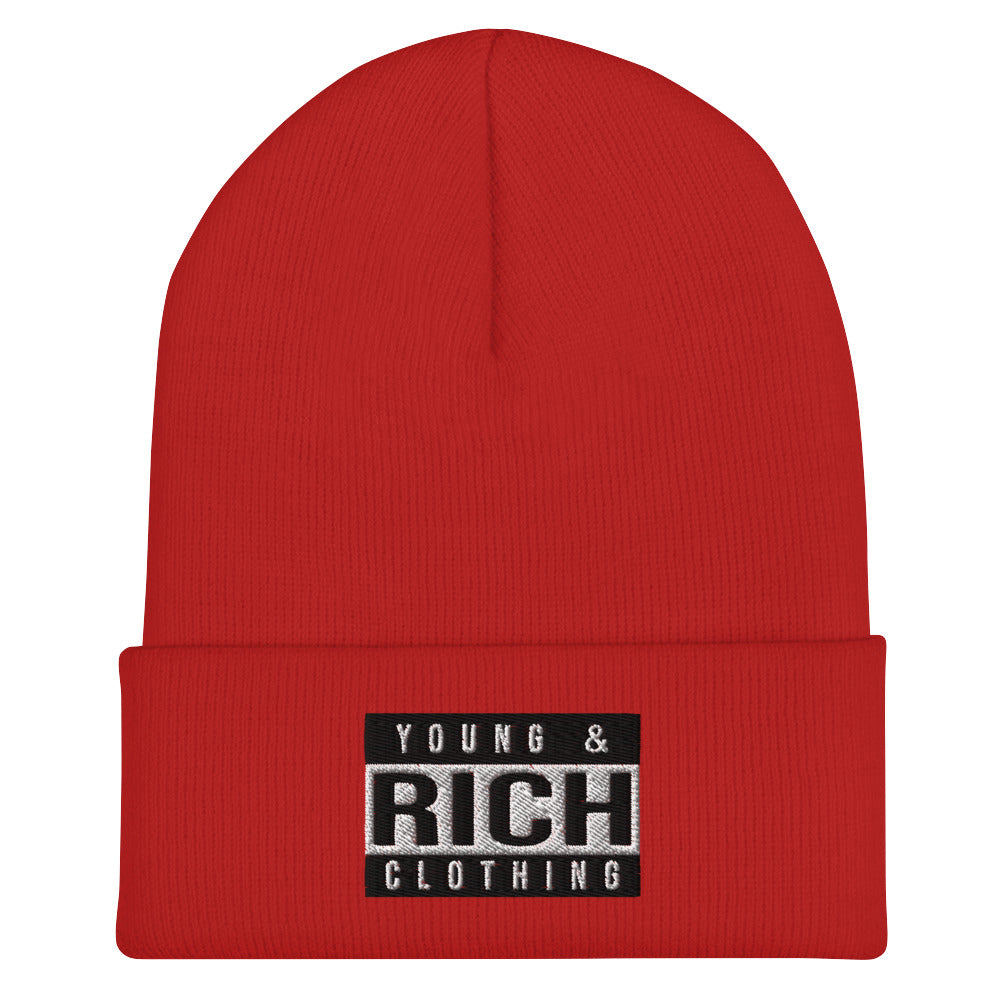 Young & Rich Uncensored Cuffed Beanie