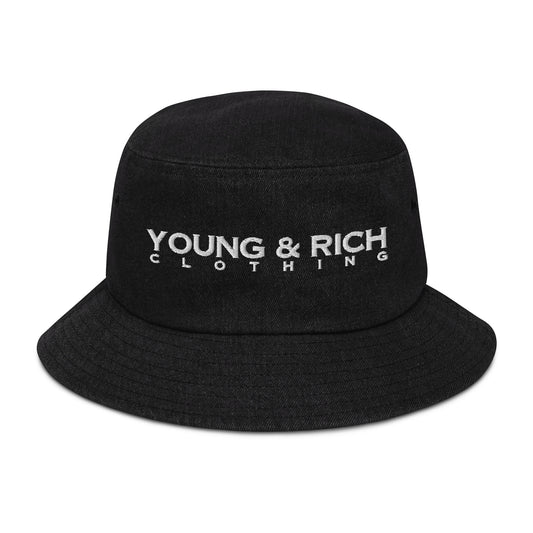 Young & Rich Clothing Denim bucket hat