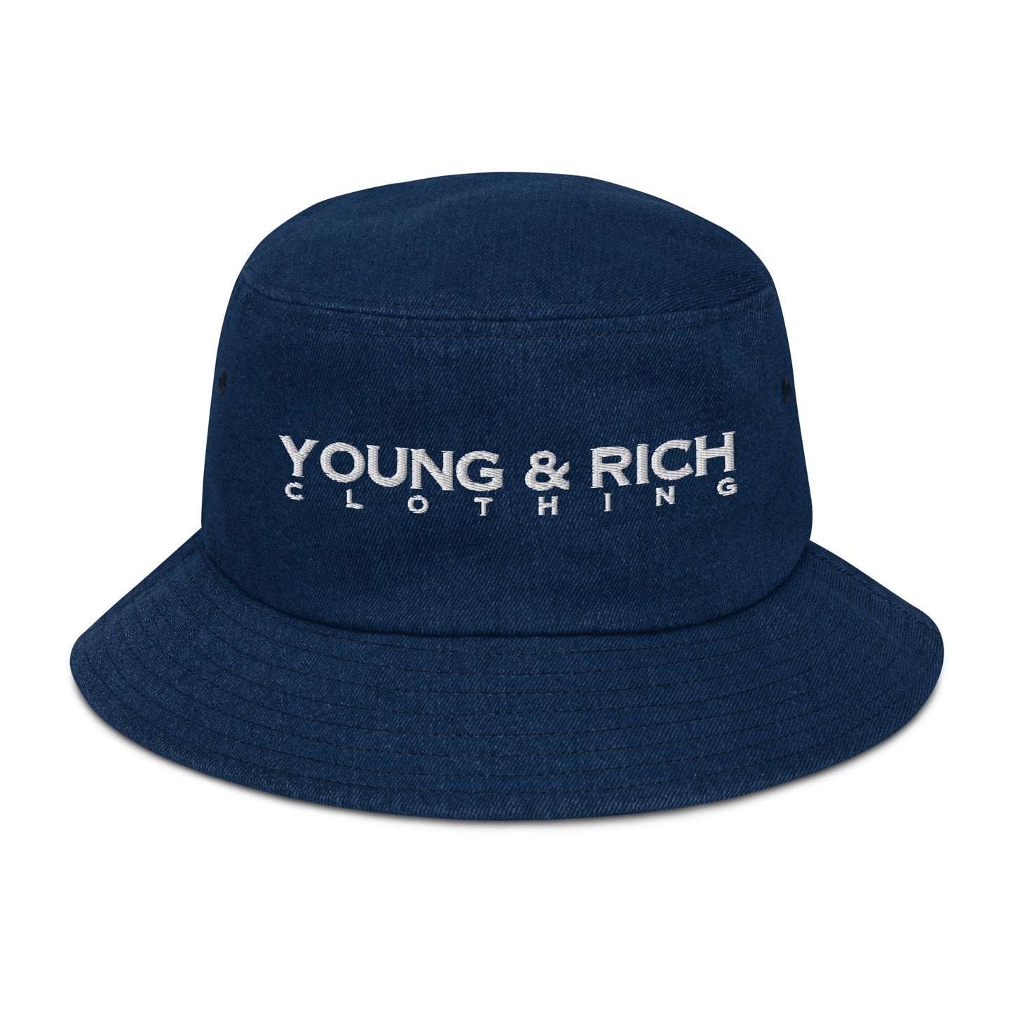 Young & Rich Clothing Denim bucket hat