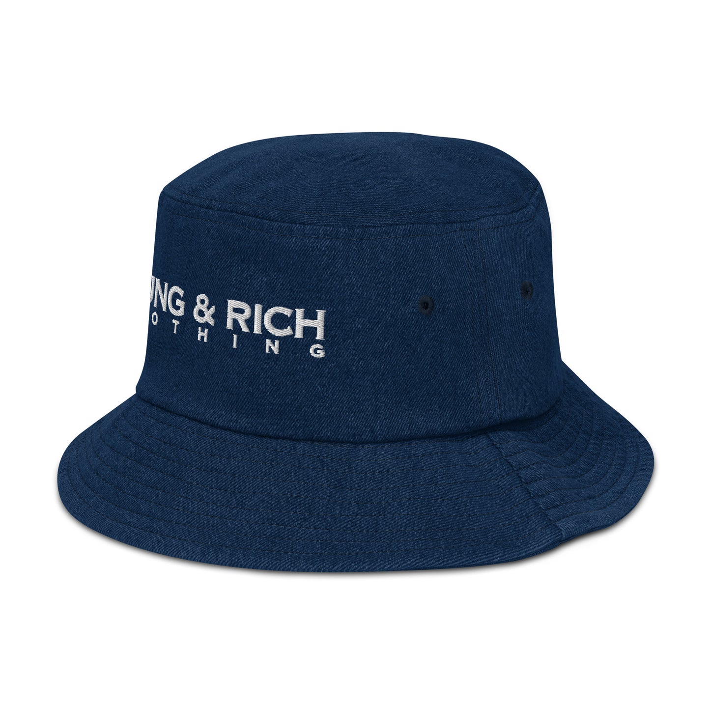 Young & Rich Clothing Denim bucket hat