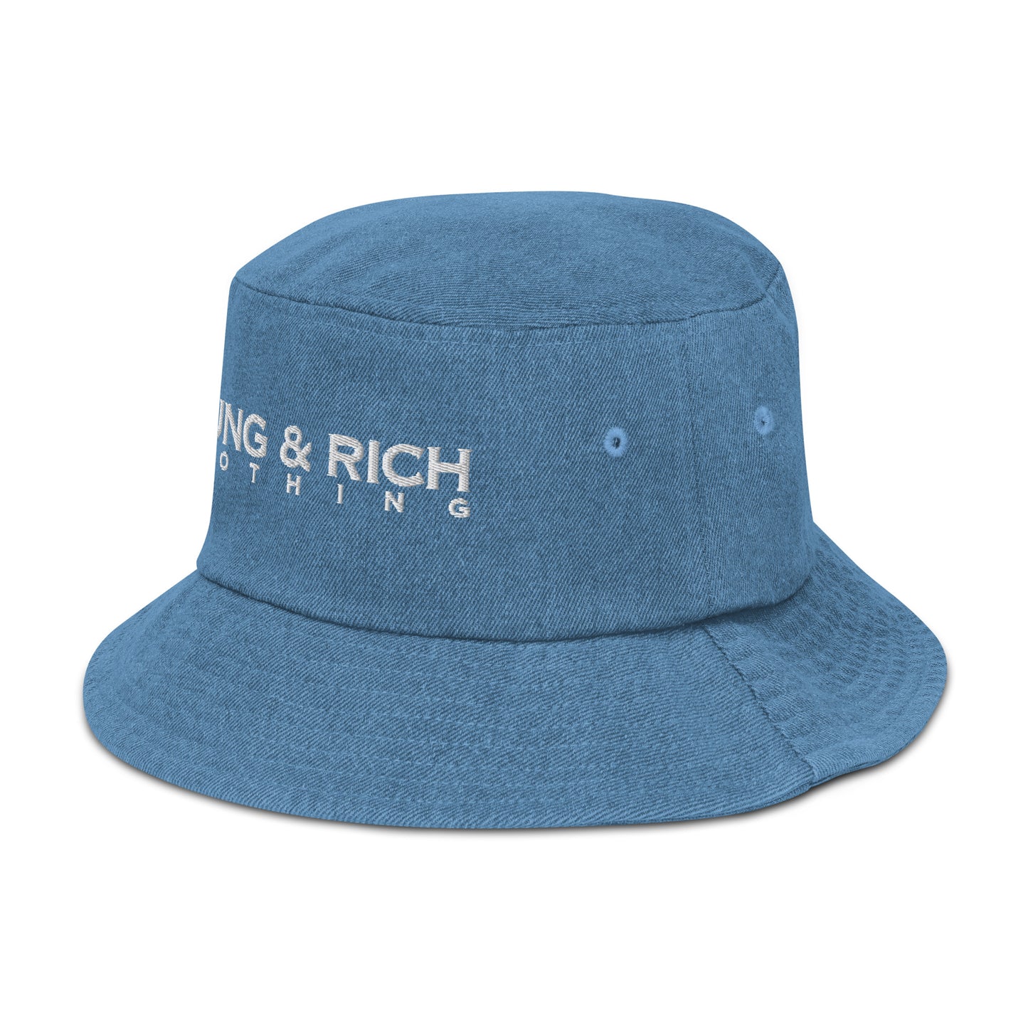 Young & Rich Clothing Denim bucket hat