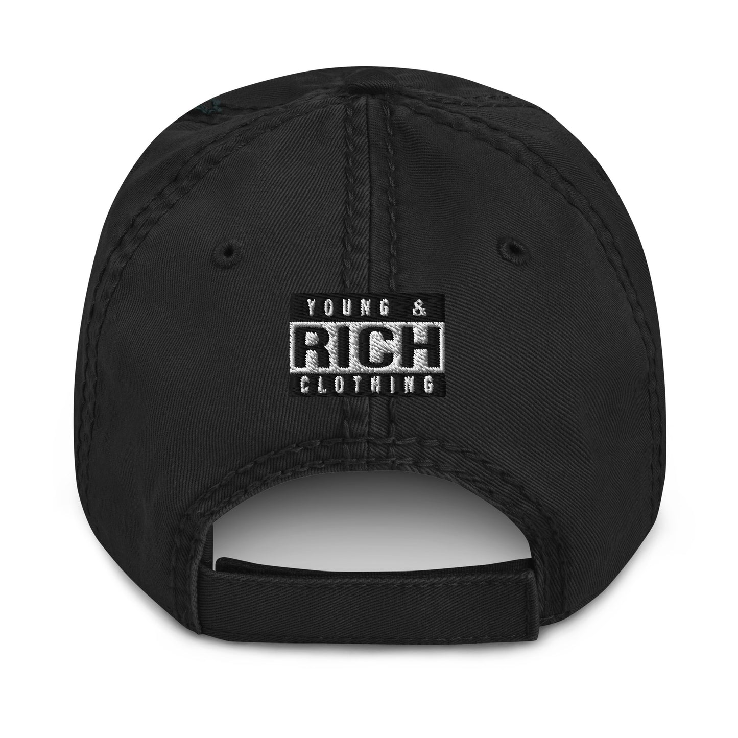 Young & Rich Uncensored Distressed Dad Hat