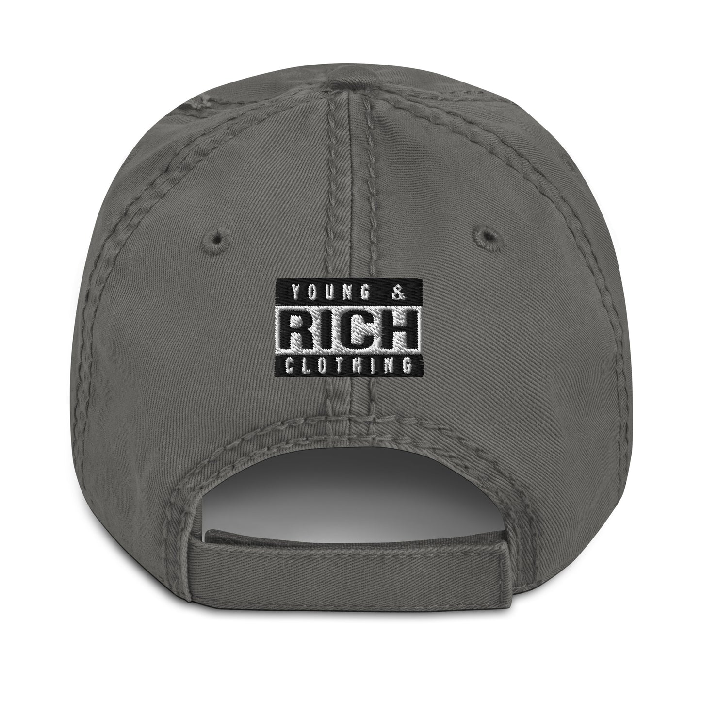 Young & Rich Uncensored Distressed Dad Hat