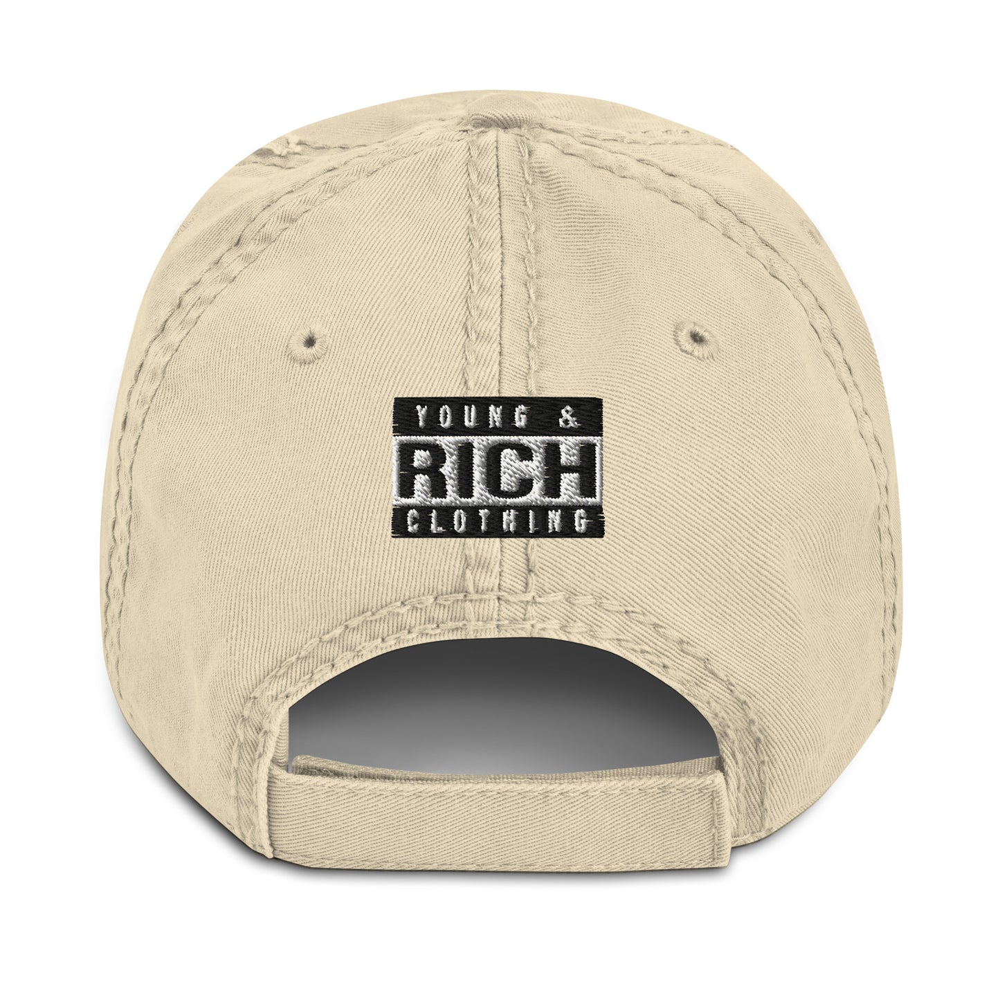 Young & Rich Uncensored Distressed Dad Hat