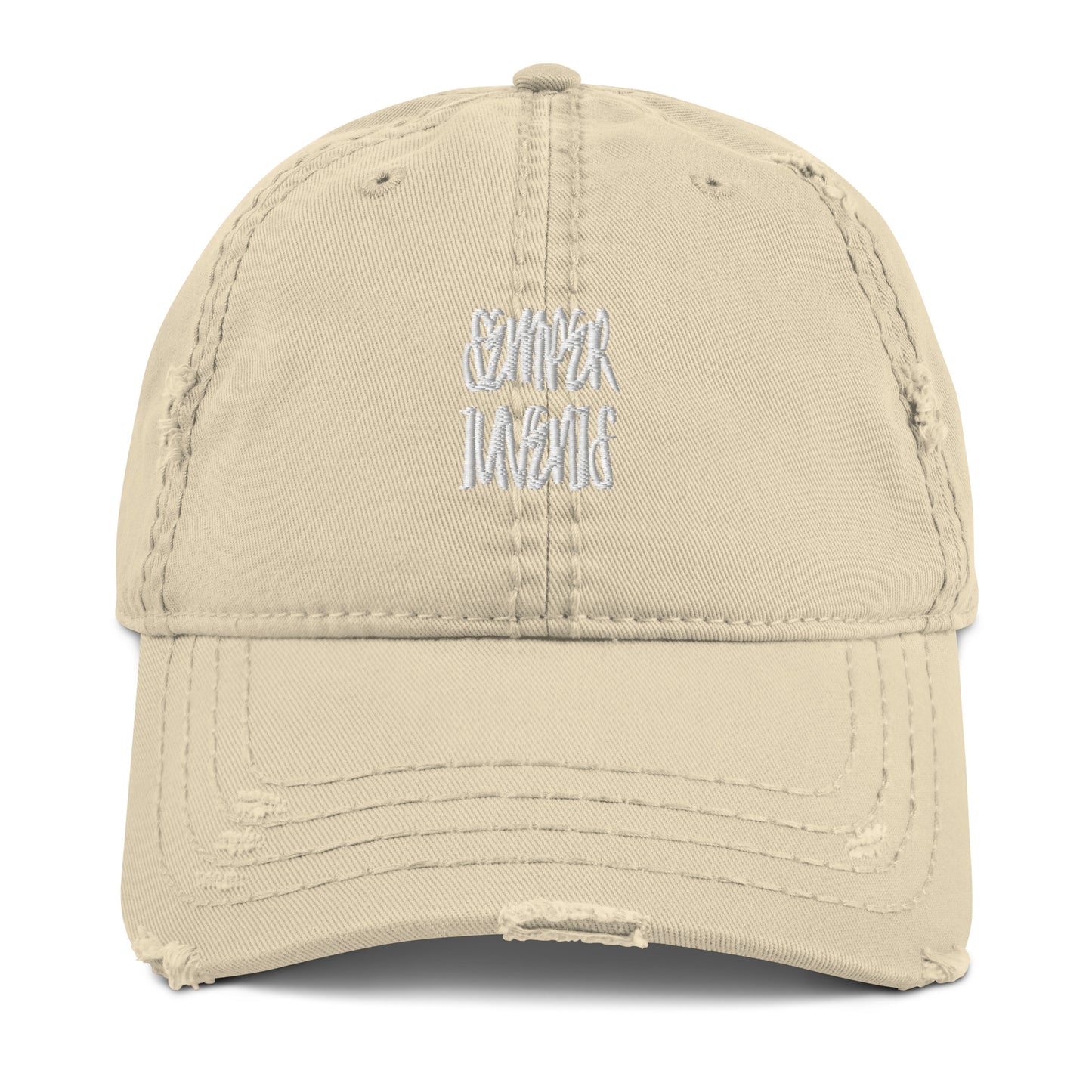 Forever Young by Young & Rich Distressed Dad Hat