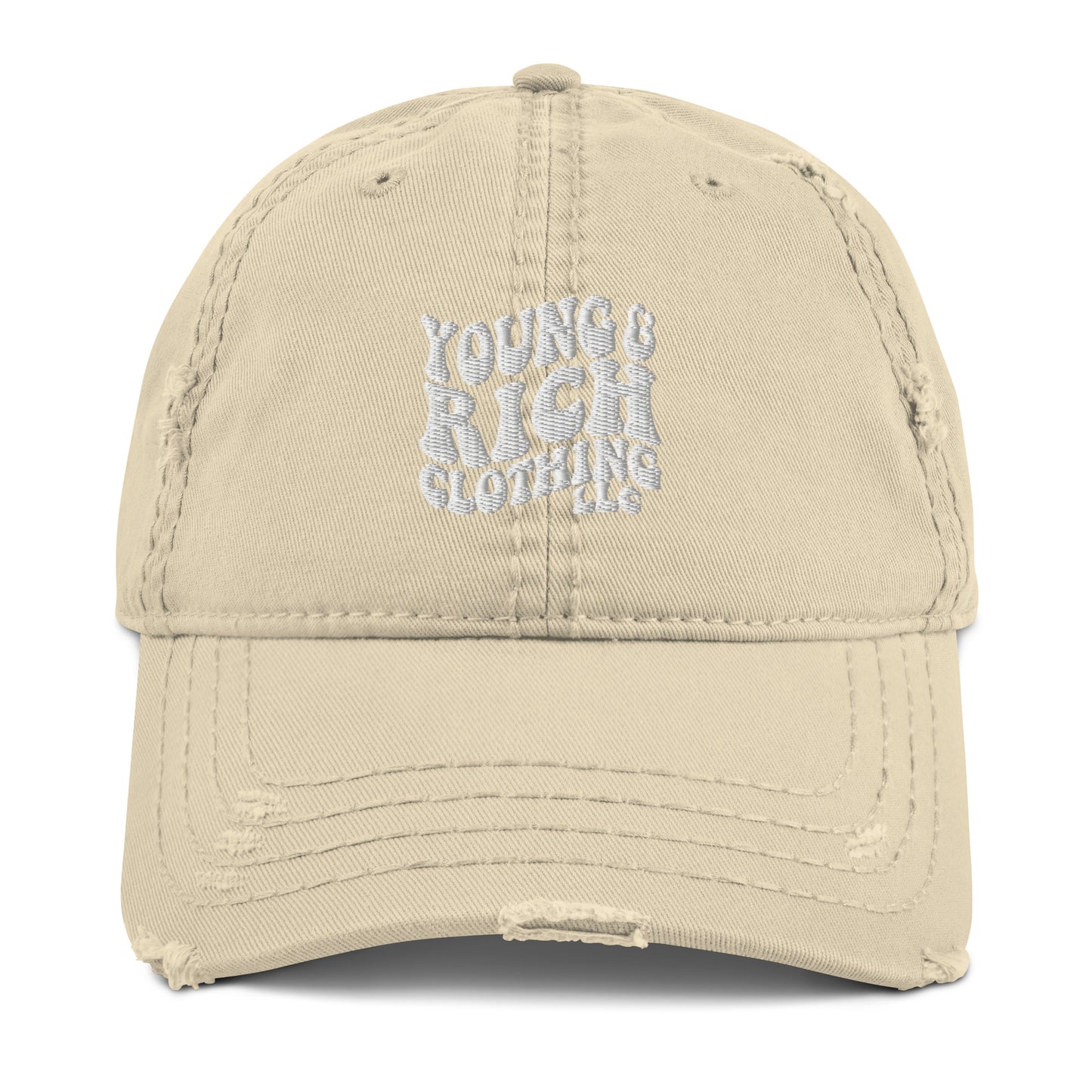 Young & Rich 70's Distressed Dad Hat