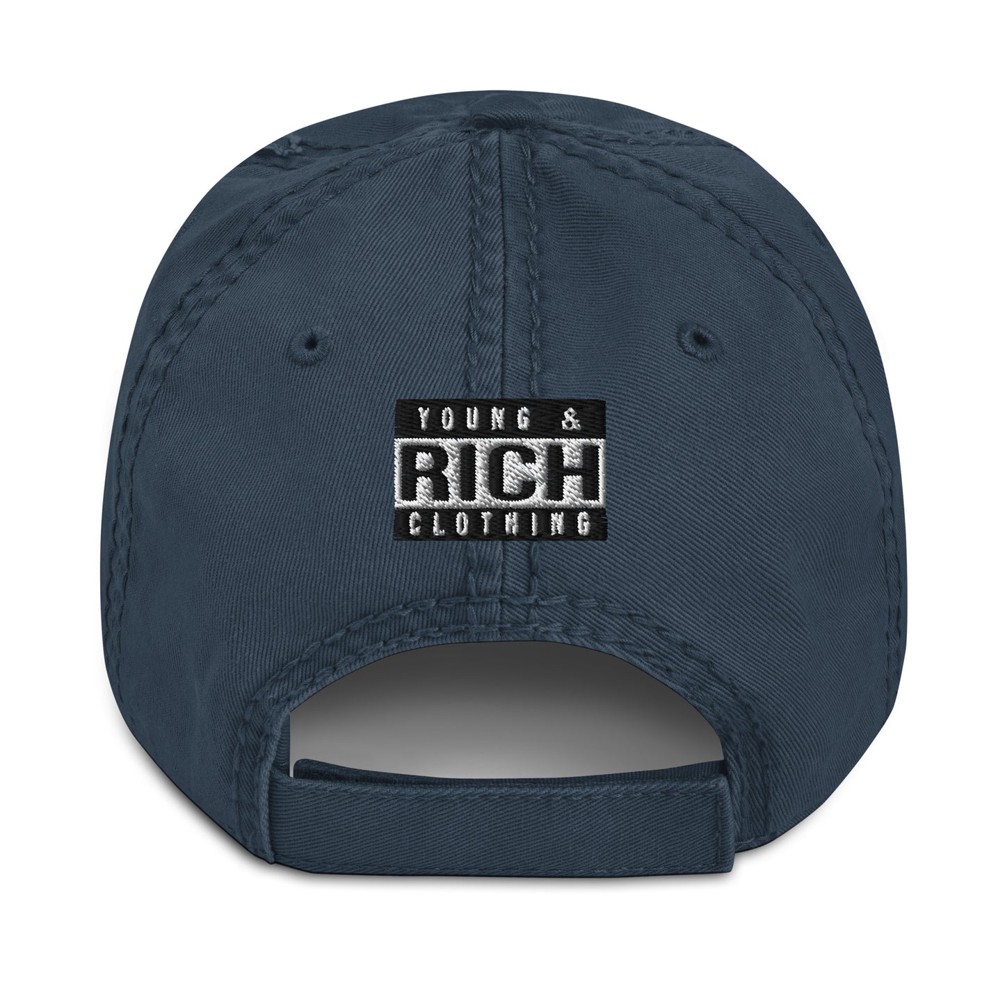 Young & Rich Uncensored Distressed Dad Hat