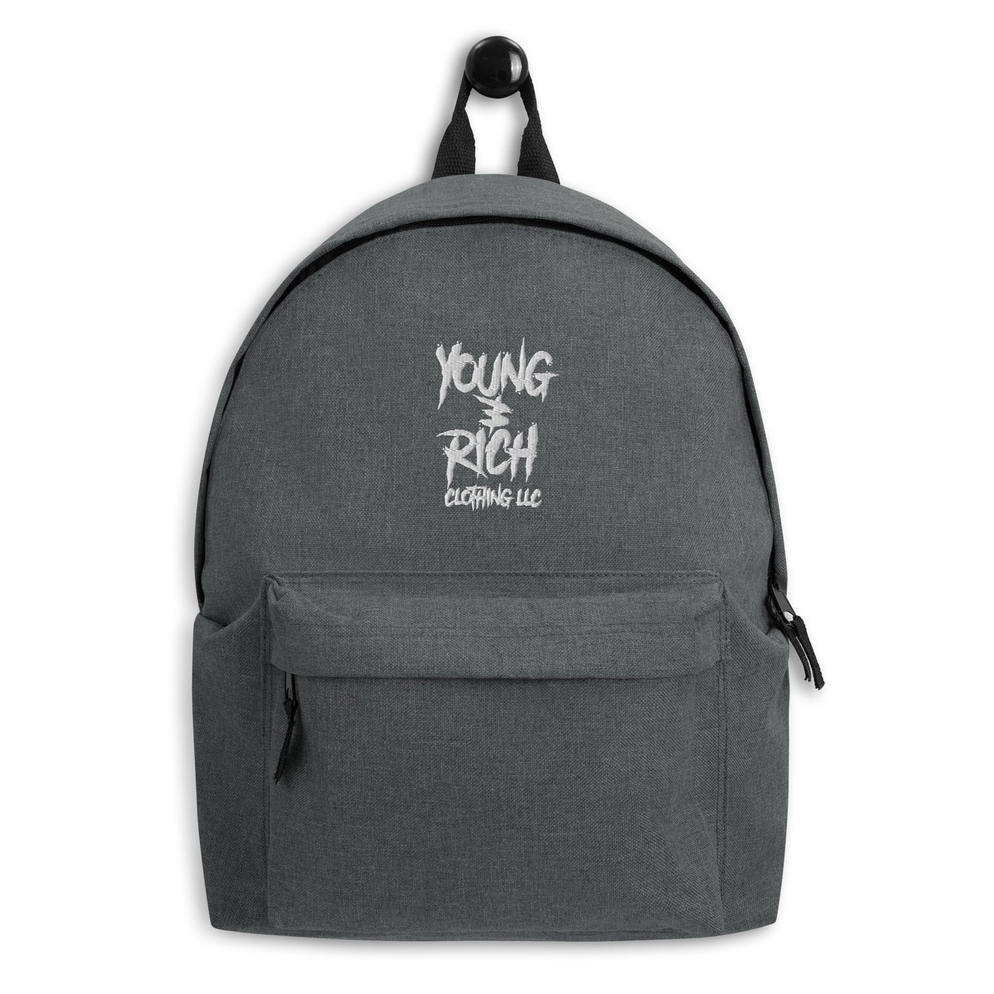 Young & Rich Rockstar Embroidered Backpack