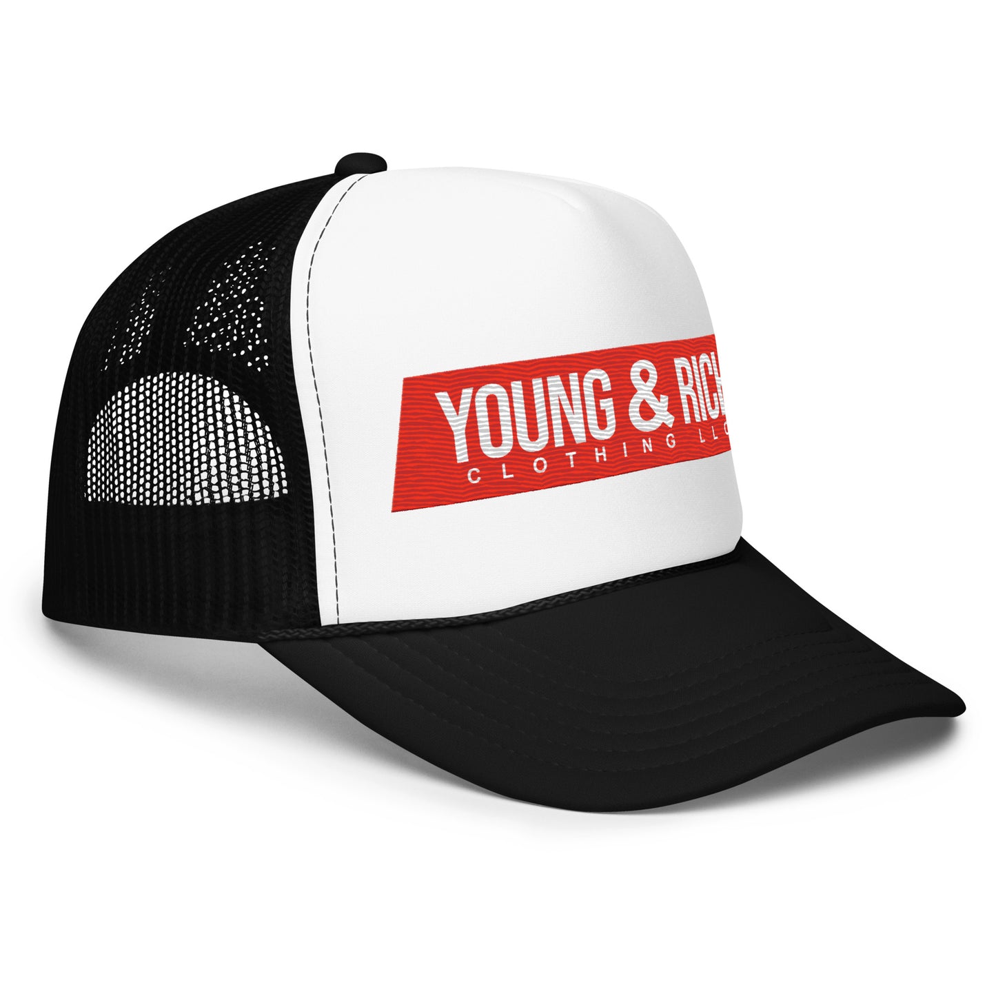 Young & Rich Marathon Foam trucker hat