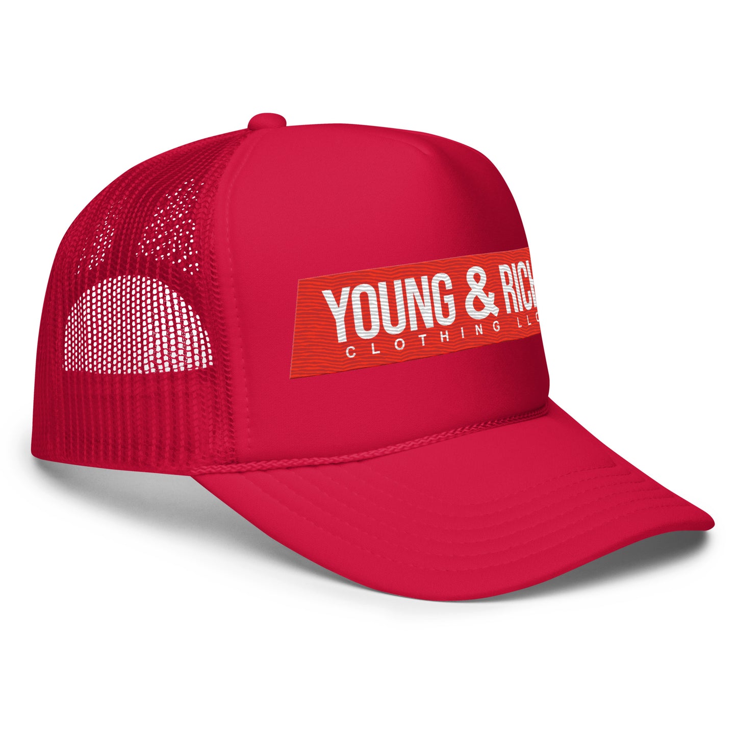 Young & Rich Marathon Foam trucker hat