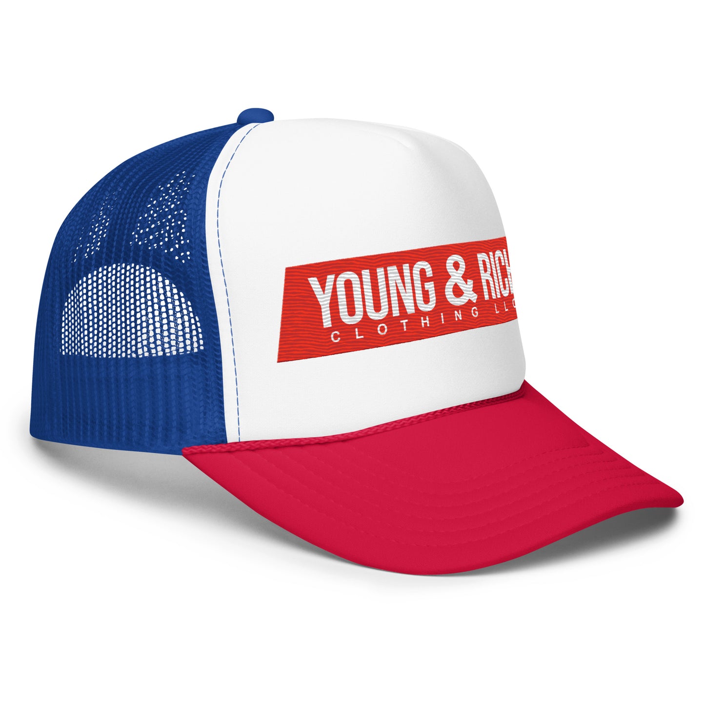 Young & Rich Marathon Foam trucker hat