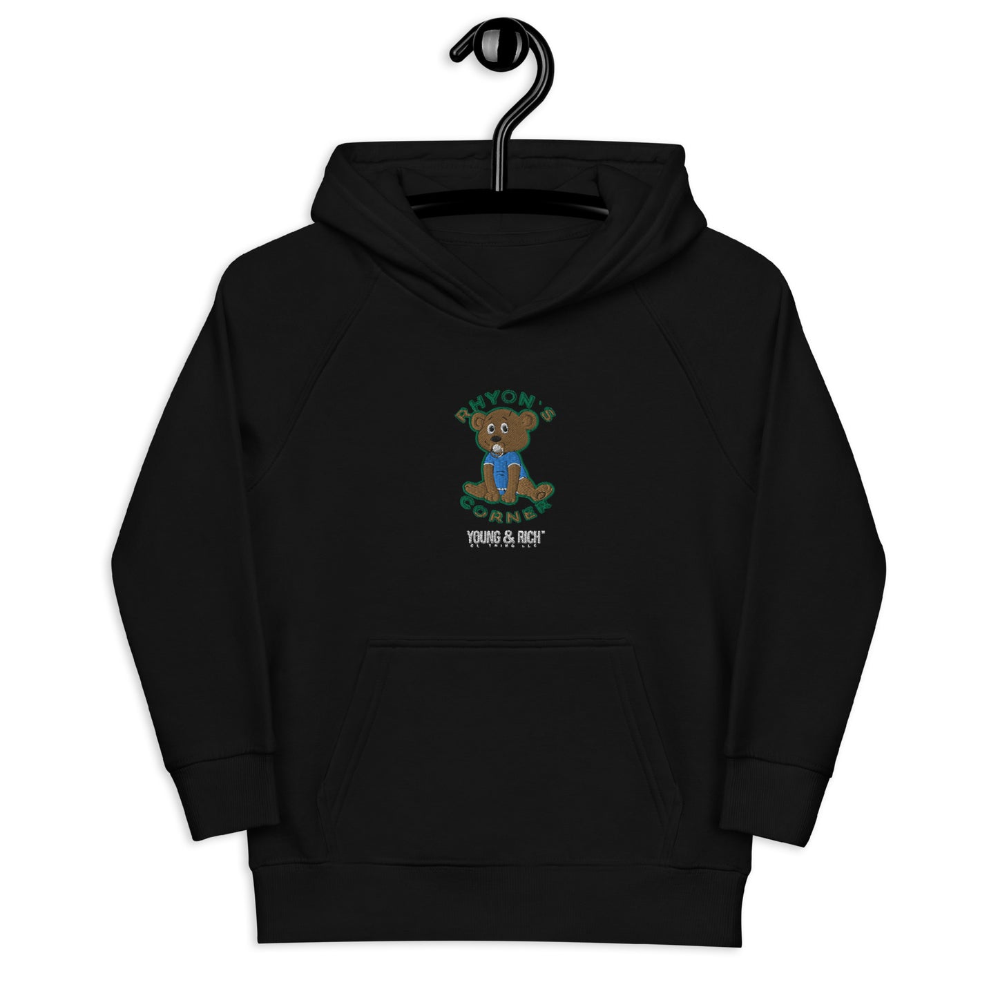 Young & Rich Rhyon's Corner Kids eco hoodie