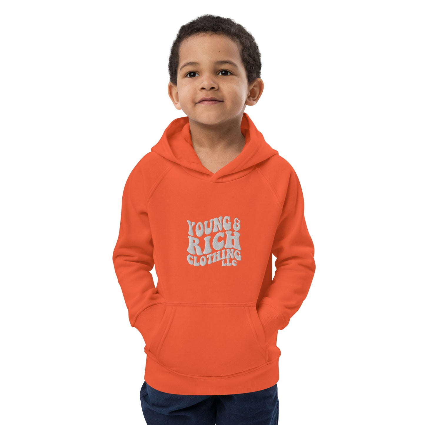 Young & Rich 70's Kids eco hoodie