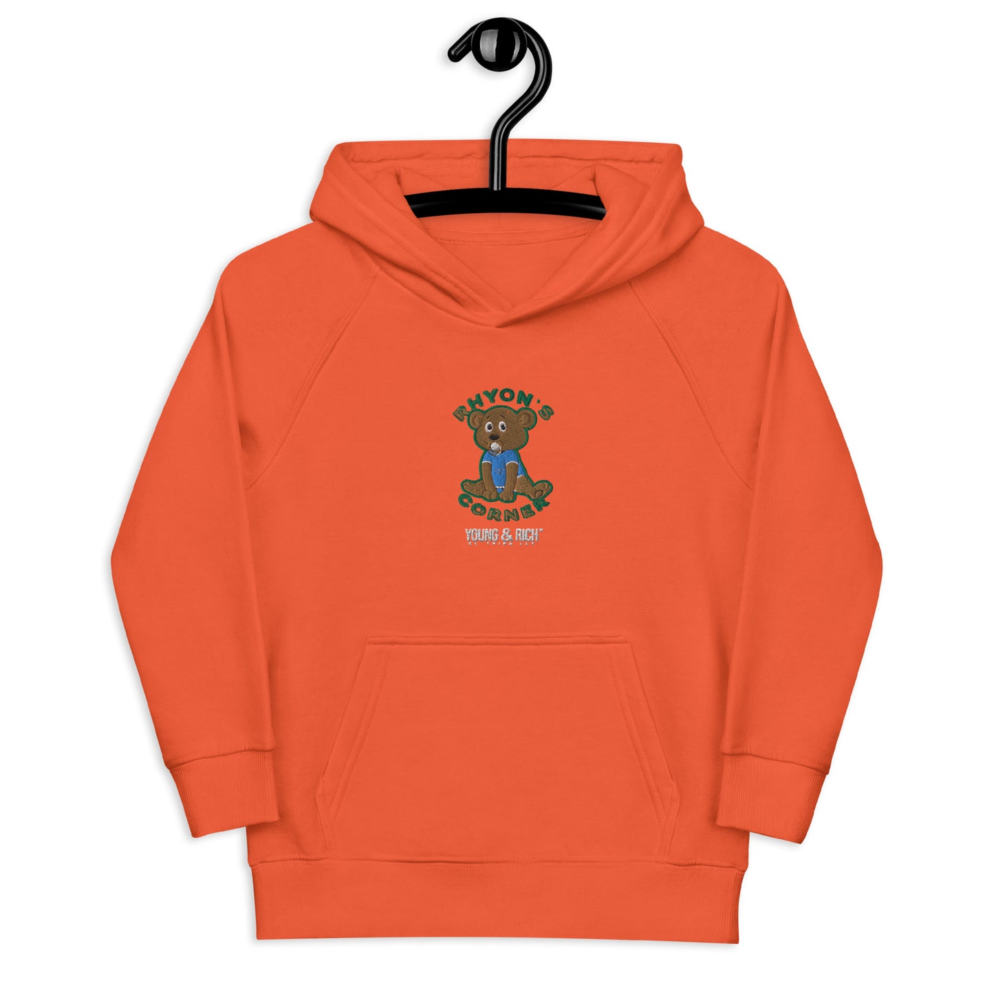 Young & Rich Rhyon's Corner Kids eco hoodie