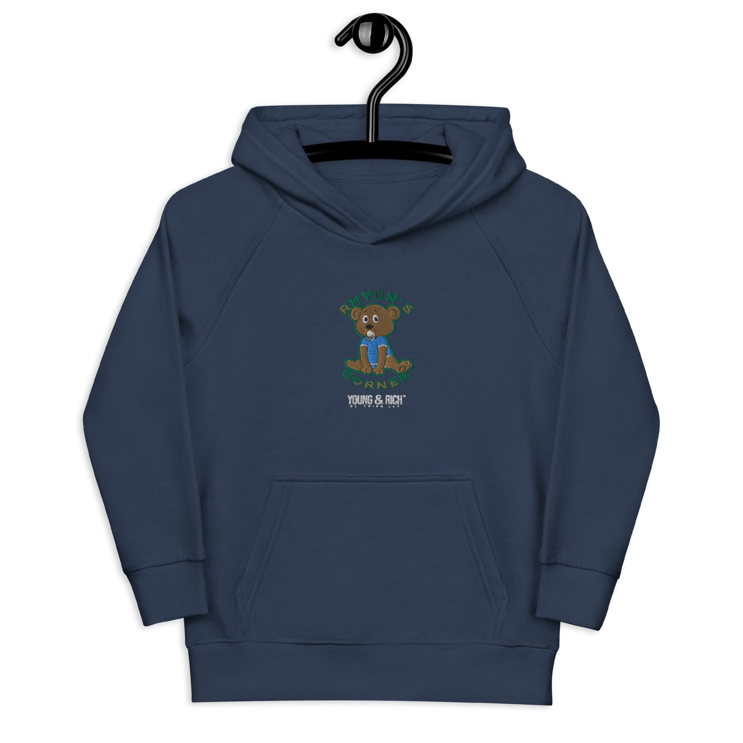 Young & Rich Rhyon's Corner Kids eco hoodie