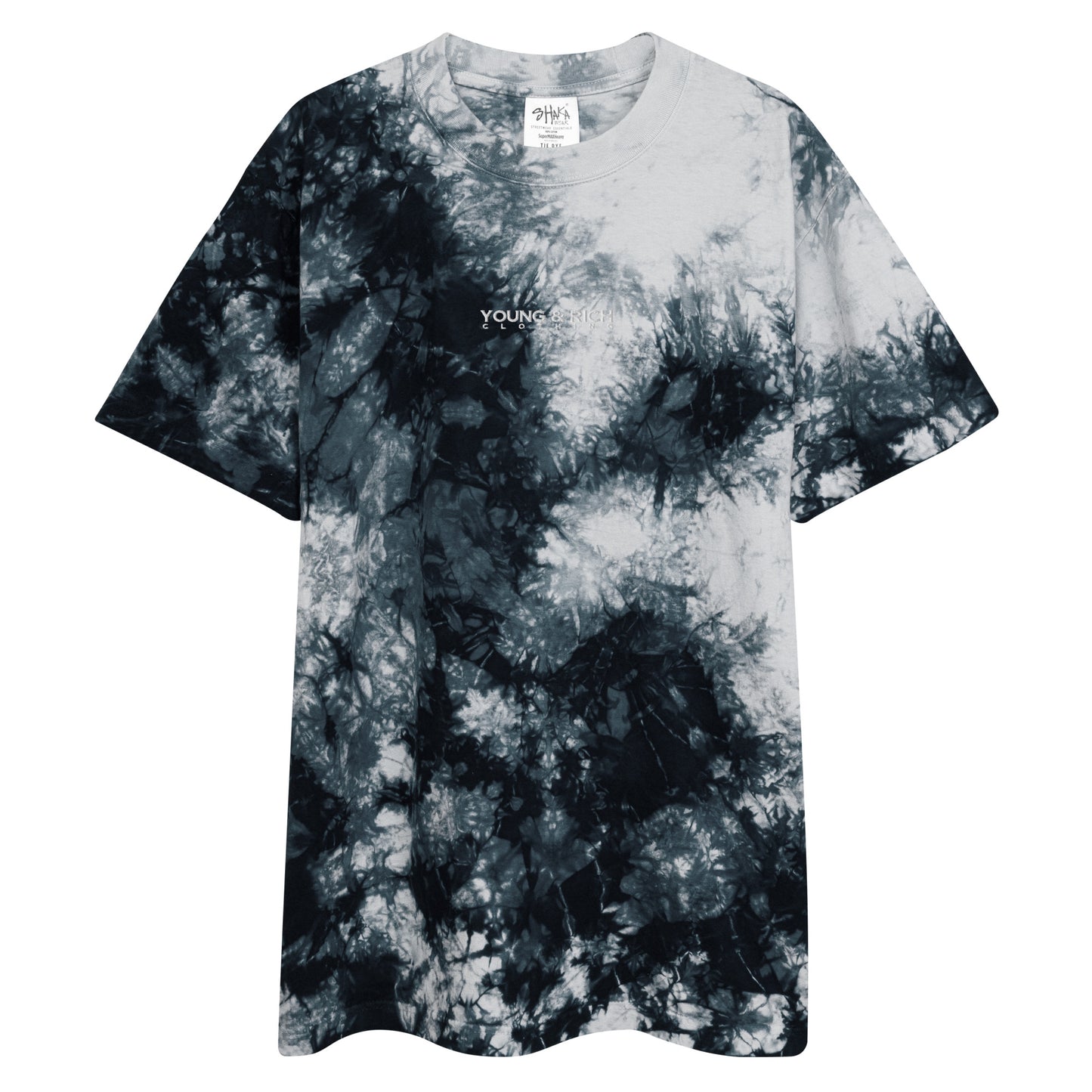 Young & Rich Clothing 3 Oversized tie-dye t-shirt