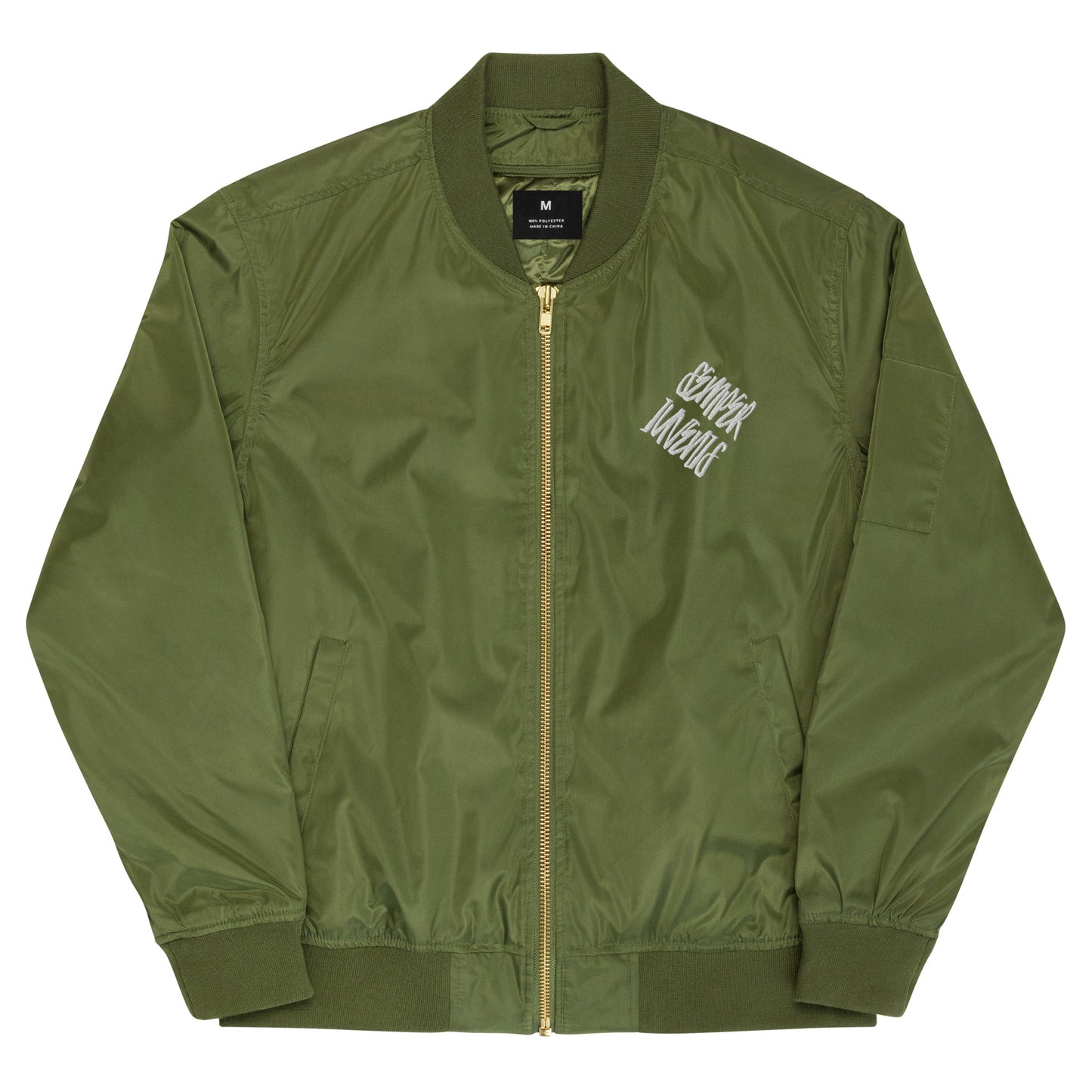 Forever Young by Young & Rich Premium recycled bomber jacket