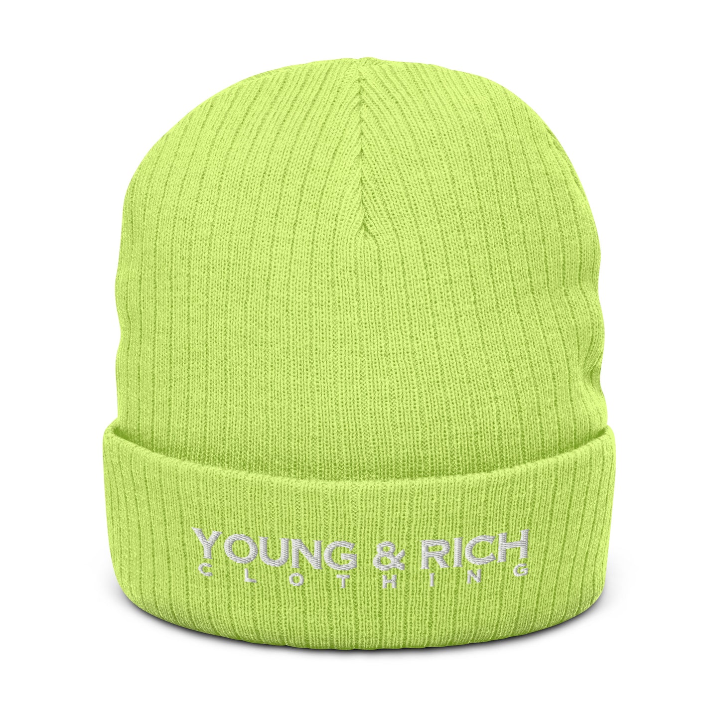 Young & Rich Clothing 3 Ribbed knit beanie