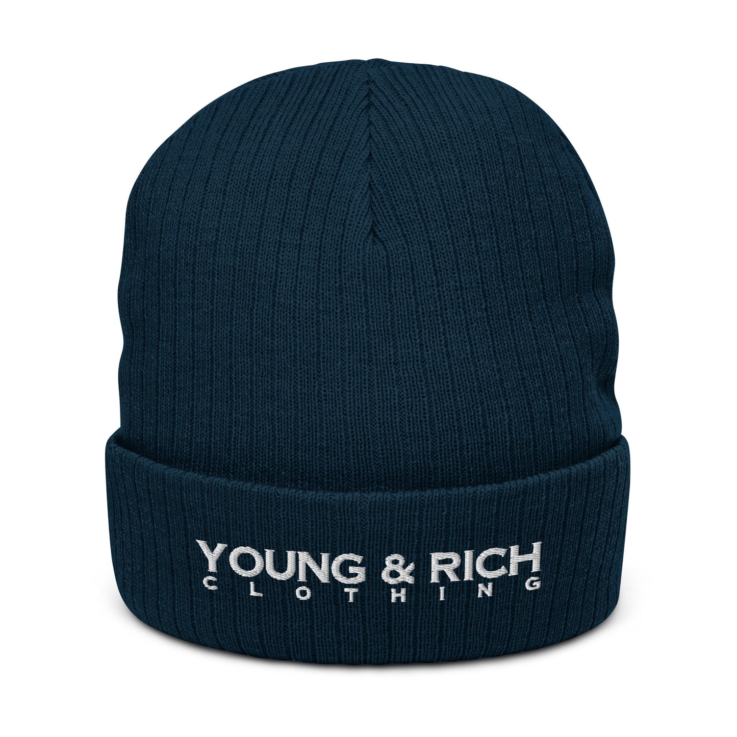 Young & Rich Clothing 3 Ribbed knit beanie