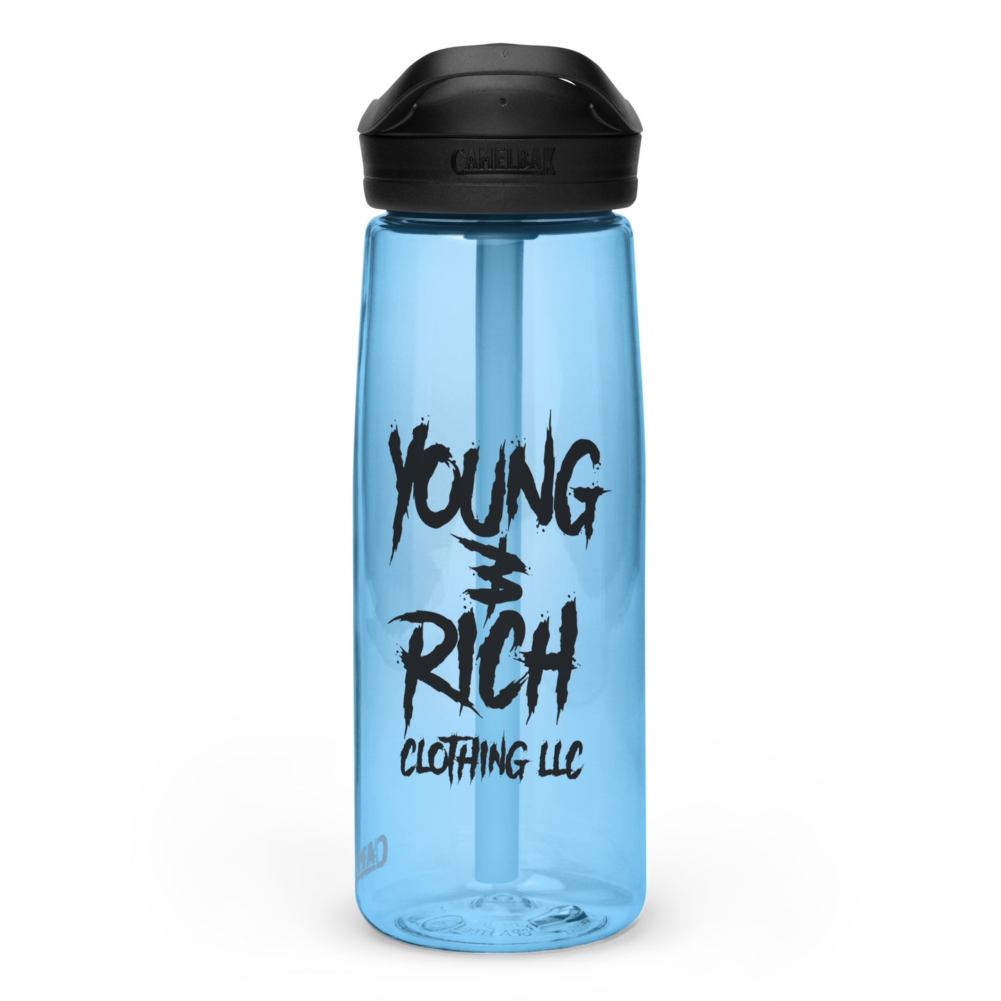 Young & Rich Rockstar Sports water bottle