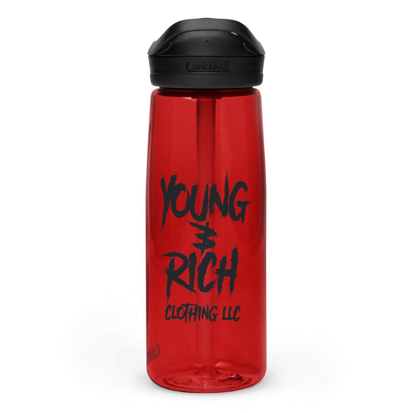 Young & Rich Rockstar Sports water bottle