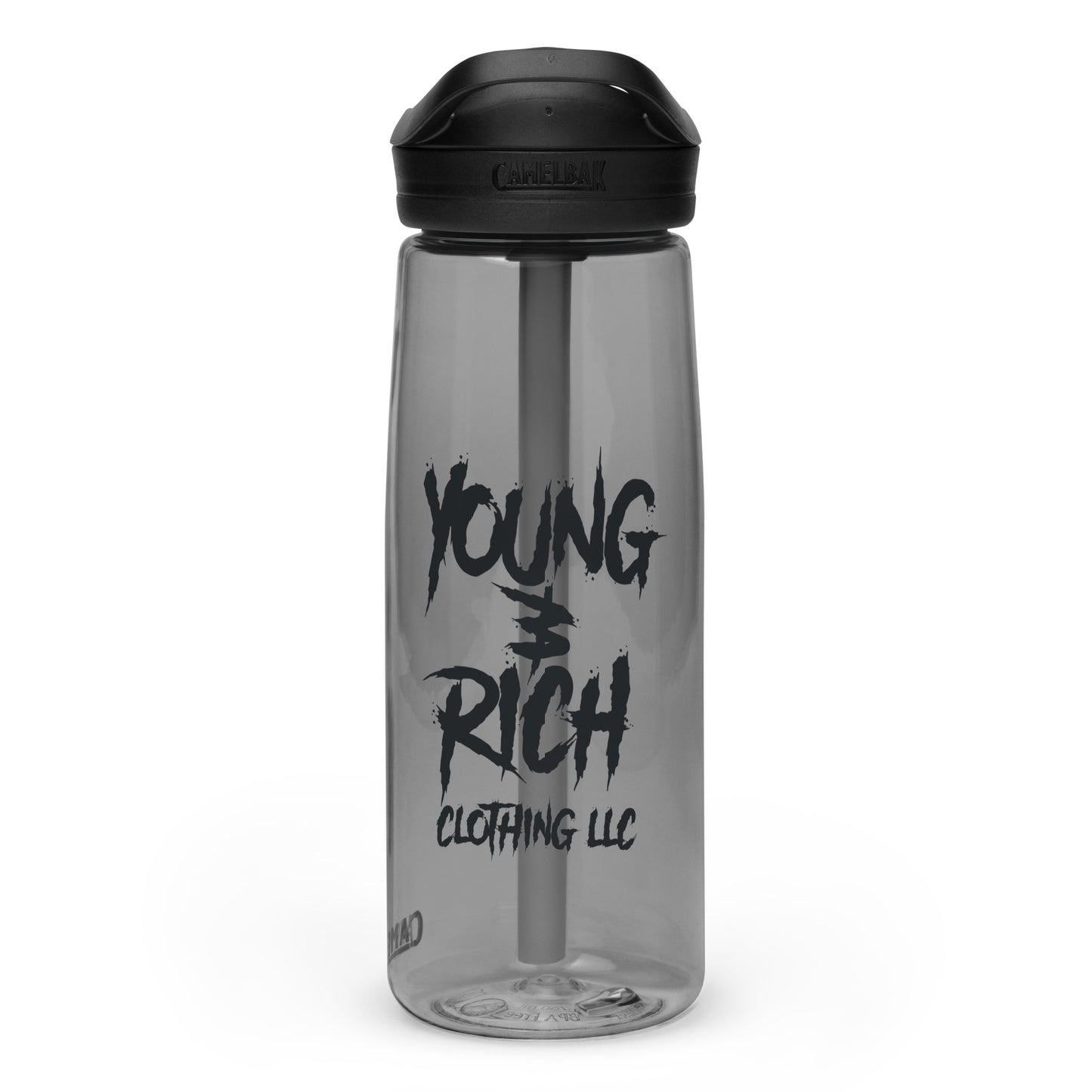 Young & Rich Rockstar Sports water bottle