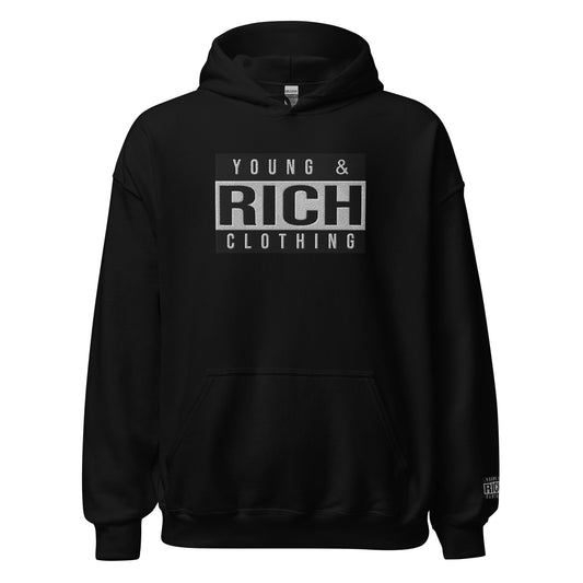 Young & Rich Uncensored Embroidered Unisex Hoodie