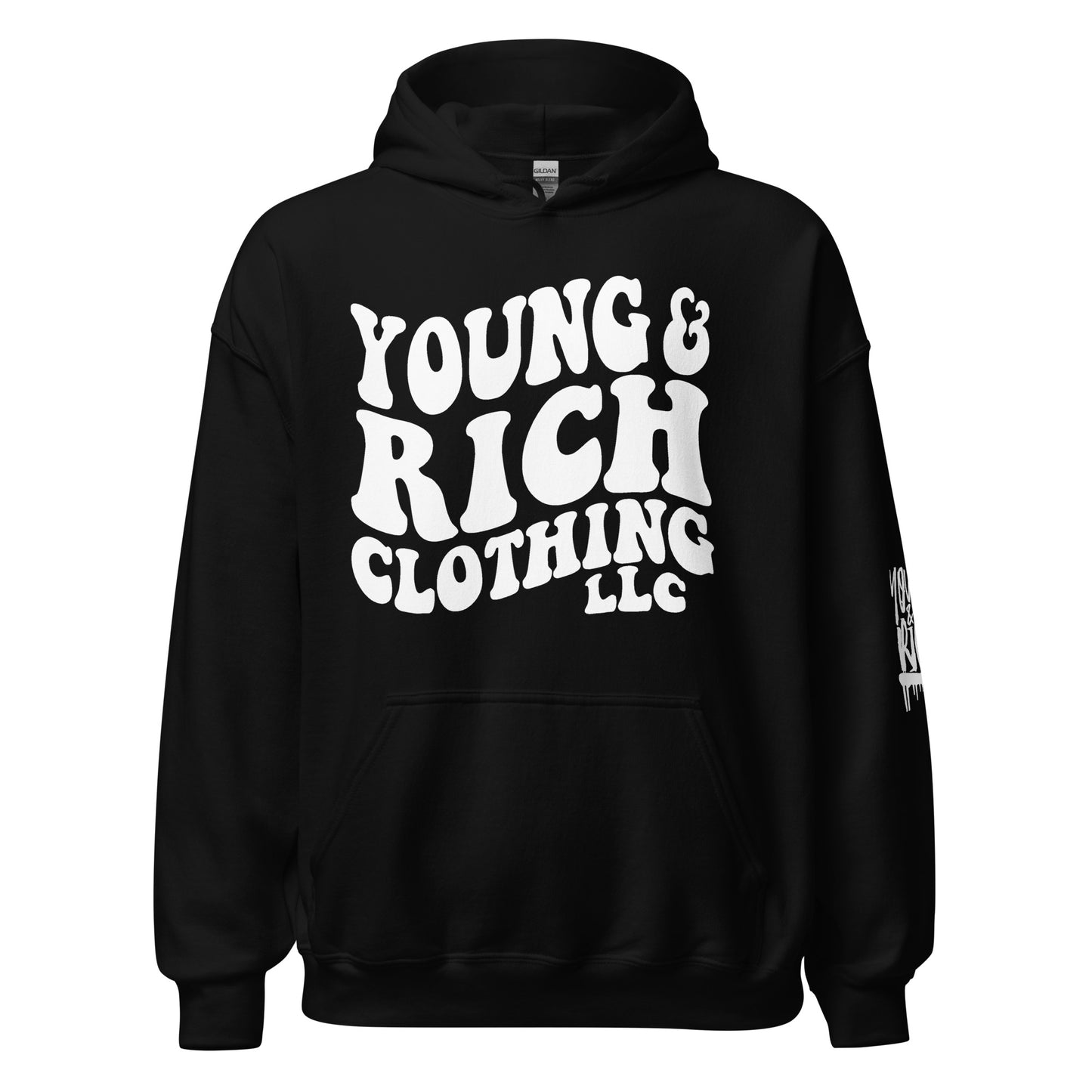 Young & Rich Clothing 70's Unisex Hoodie