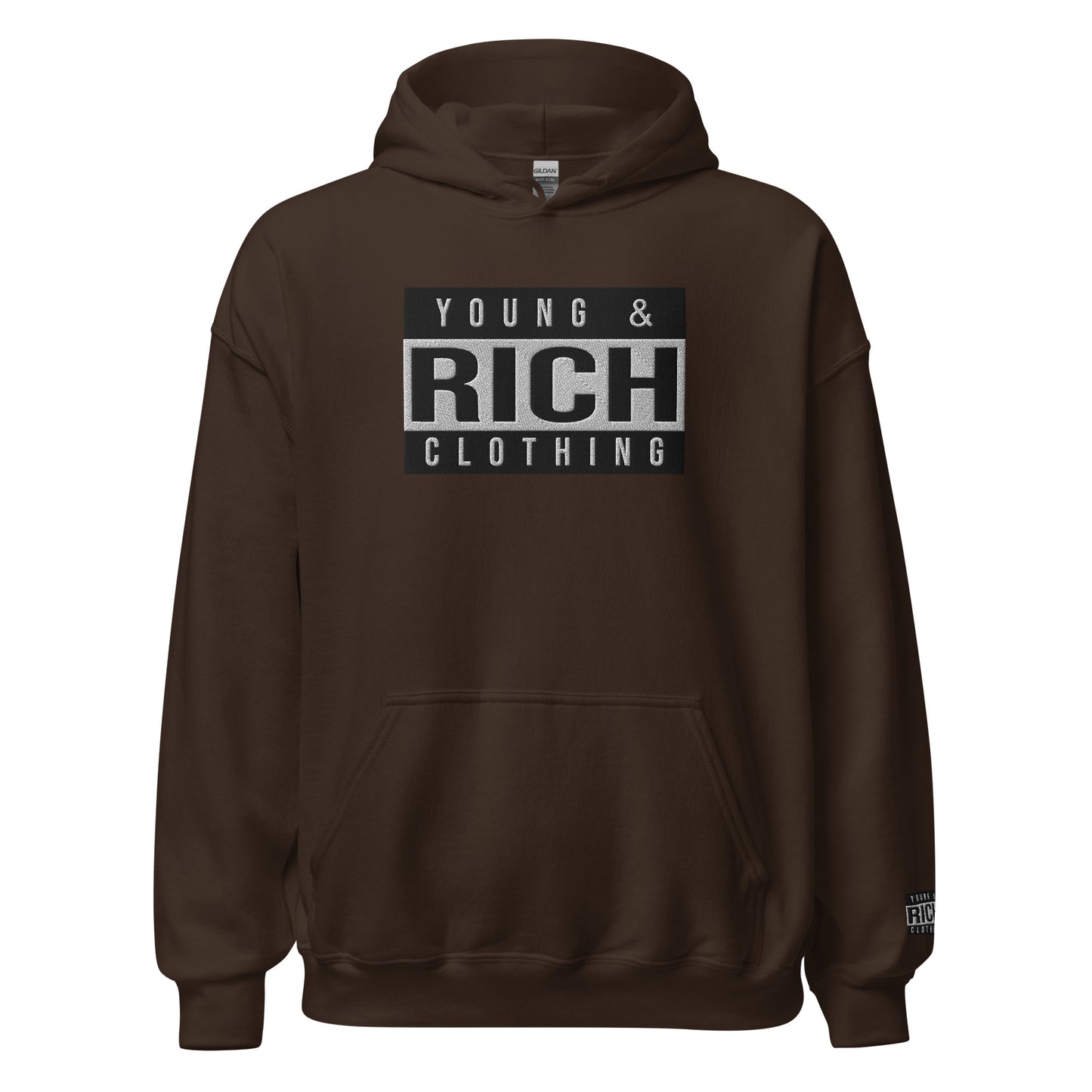 Young & Rich Uncensored Embroidered Unisex Hoodie