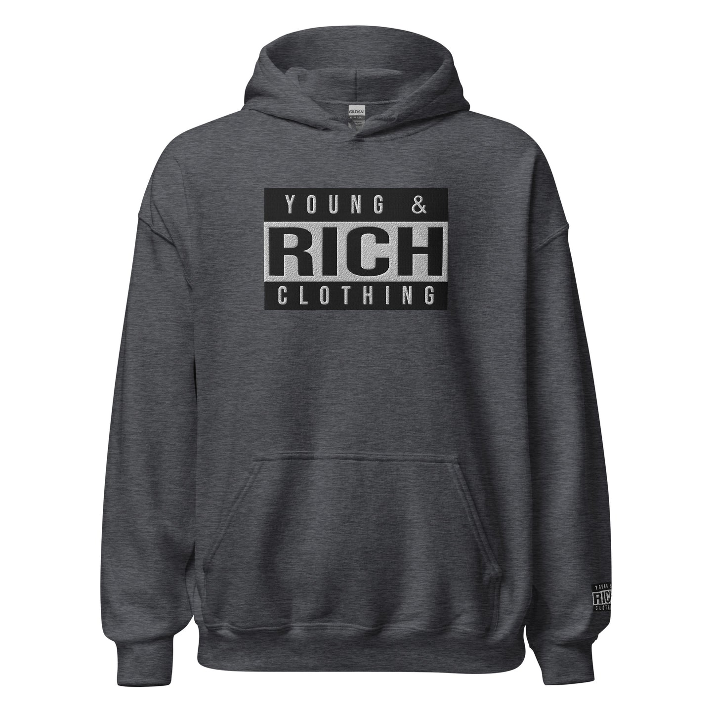 Young & Rich Uncensored Embroidered Unisex Hoodie