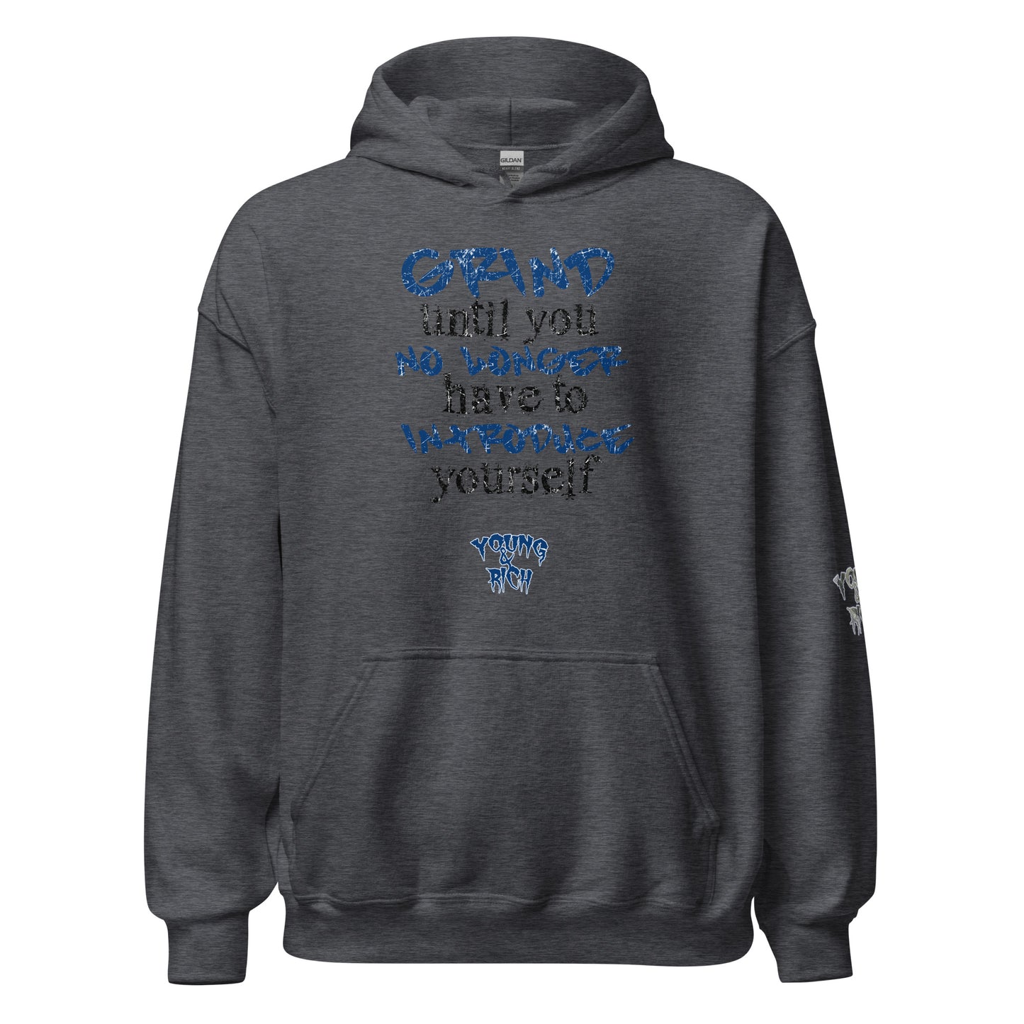 Young & Rich Phrase 1 Unisex Hoodie