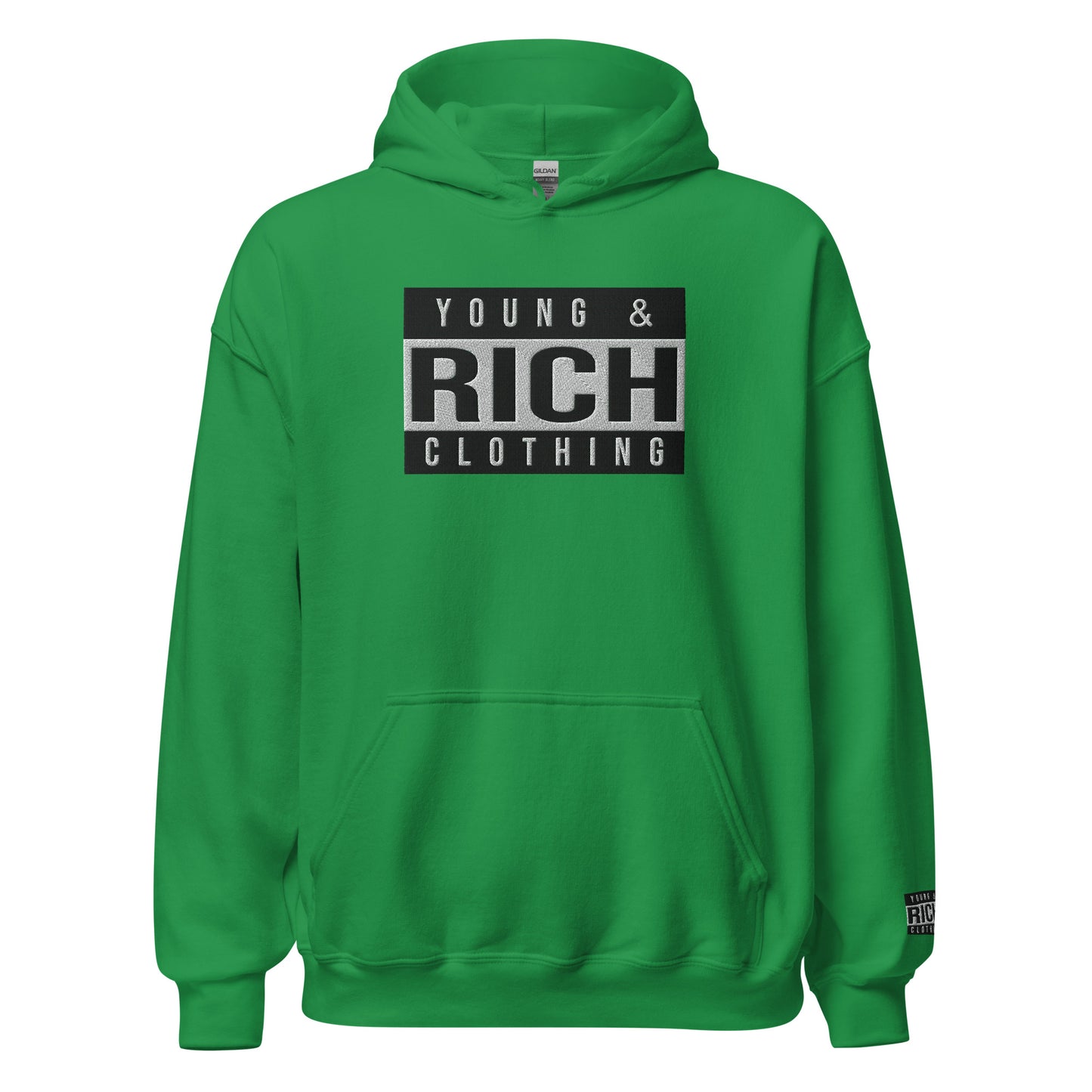 Young & Rich Uncensored Embroidered Unisex Hoodie