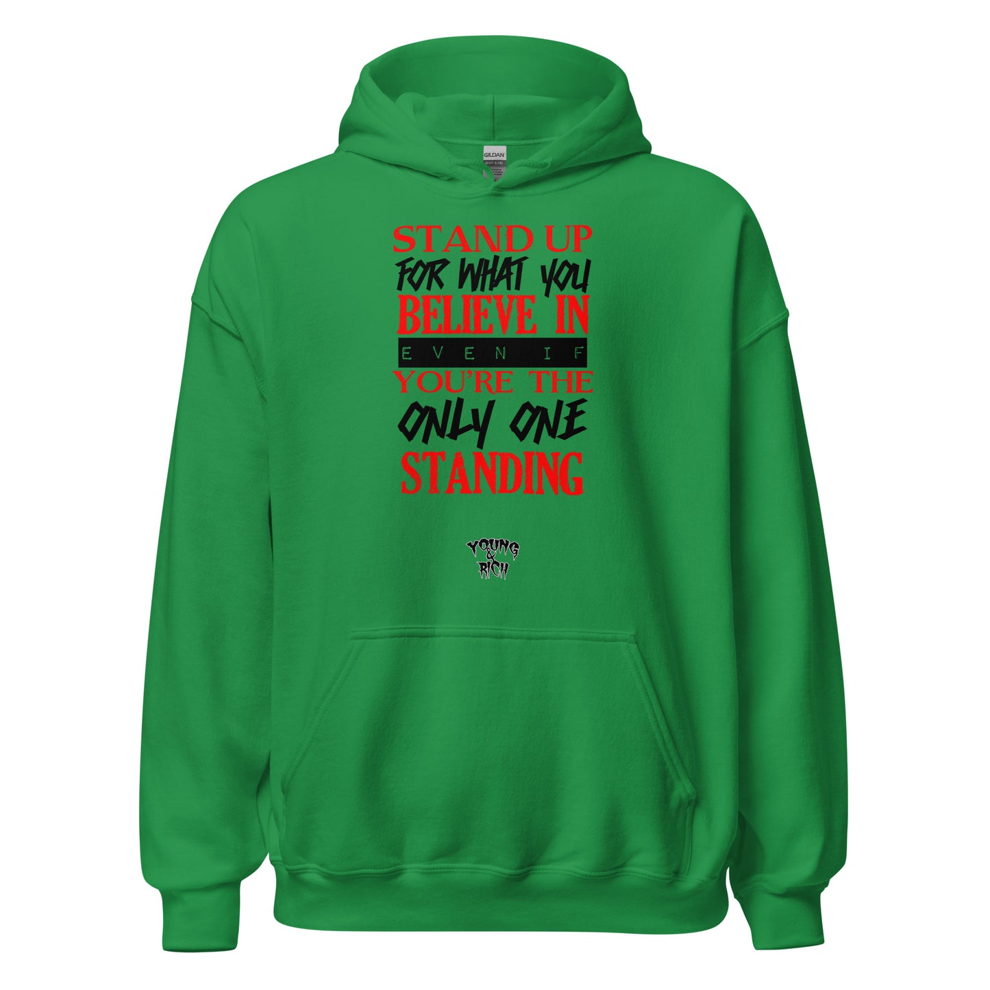 Young & Rich Phrase 2 Unisex Hoodie