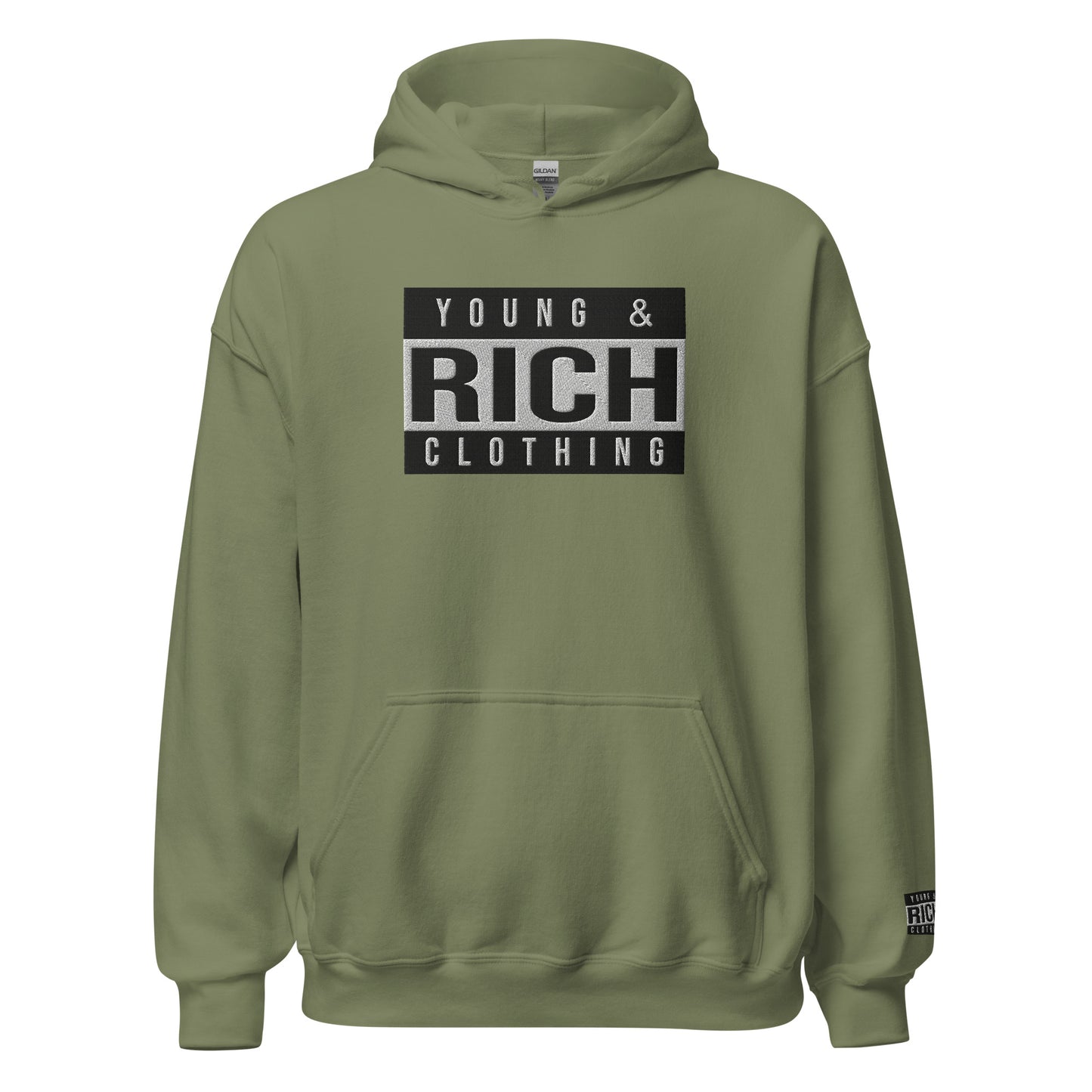 Young & Rich Uncensored Embroidered Unisex Hoodie