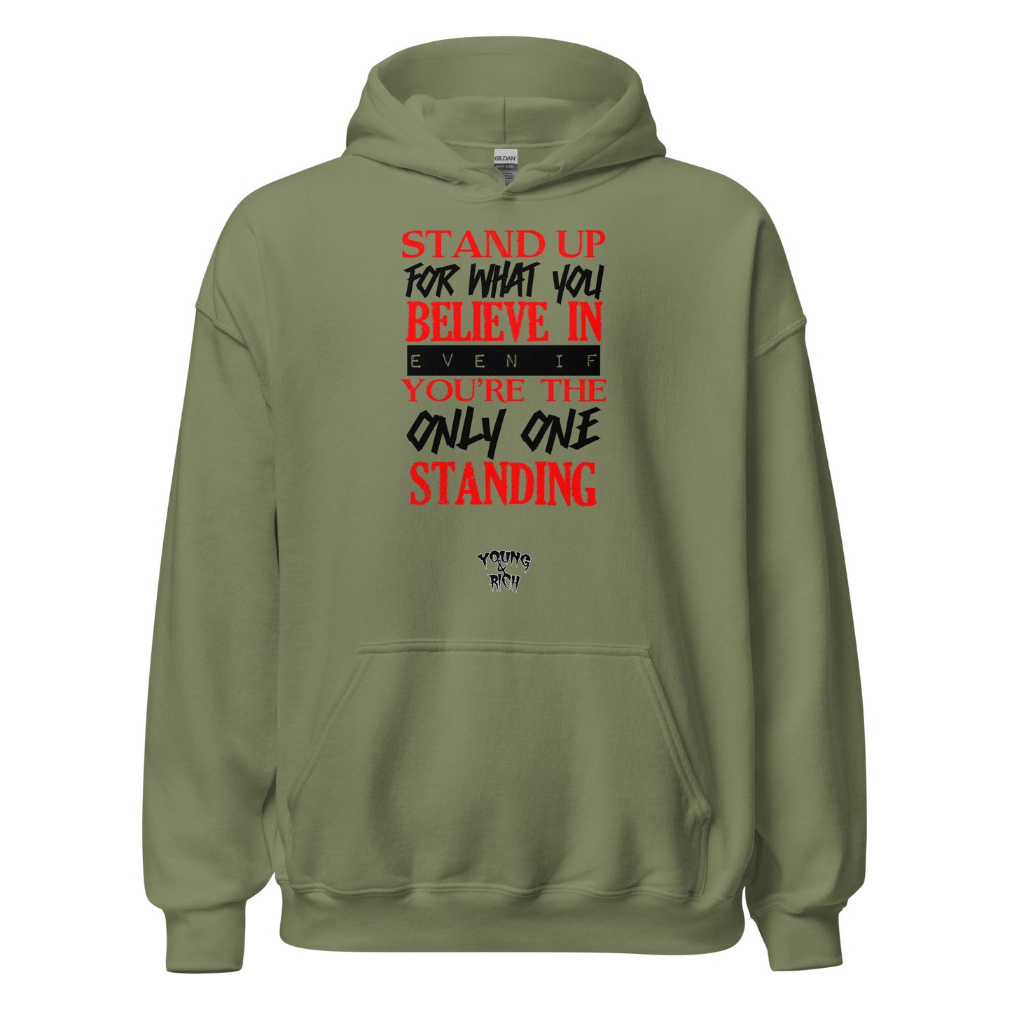 Young & Rich Phrase 2 Unisex Hoodie