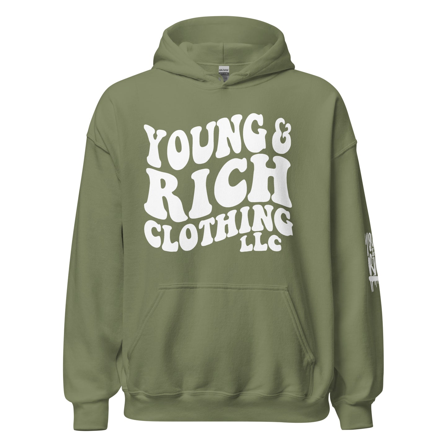 Young & Rich Clothing 70's Unisex Hoodie