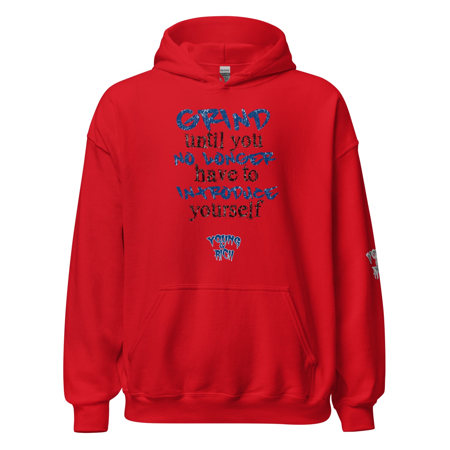 Young & Rich Phrase 1 Unisex Hoodie