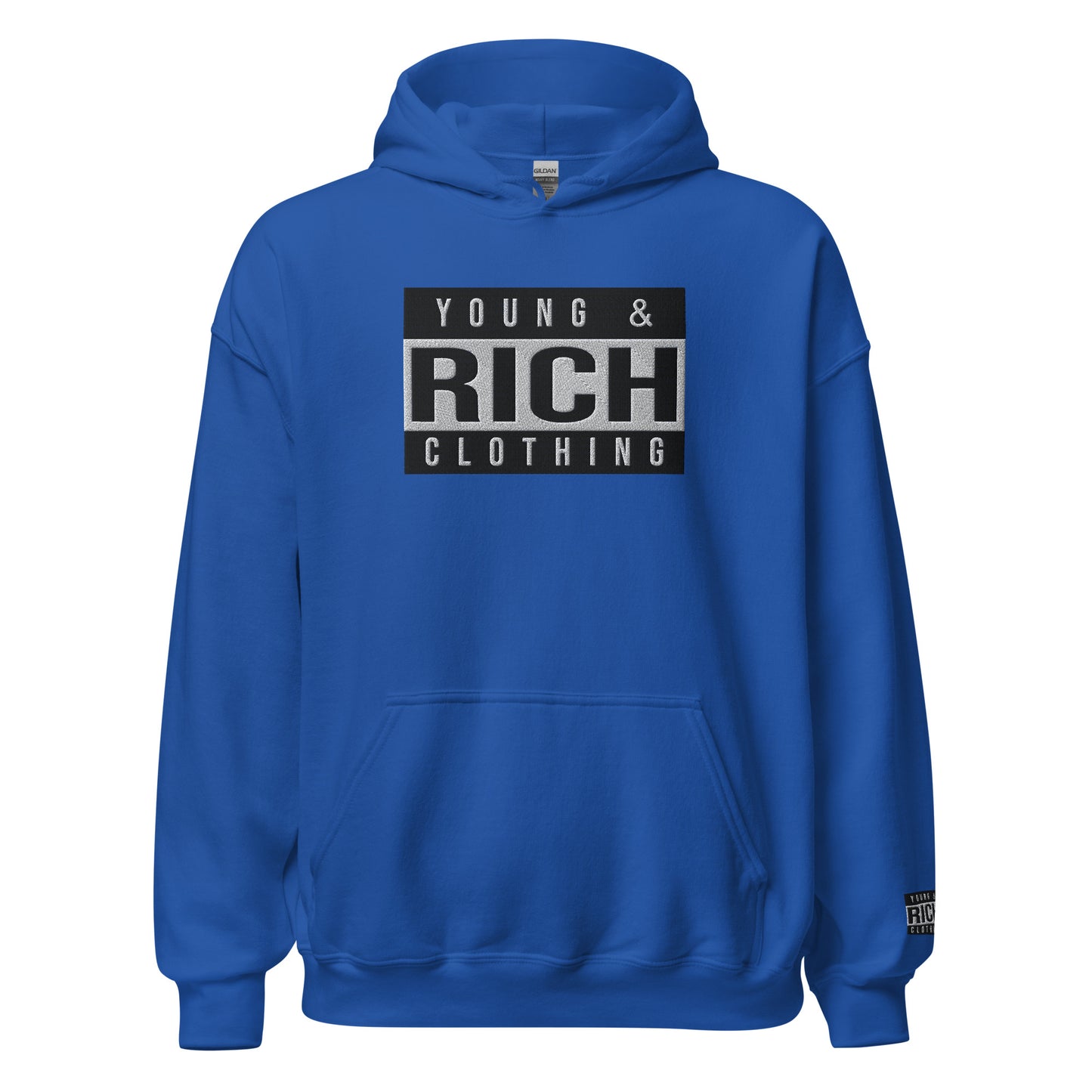 Young & Rich Uncensored Embroidered Unisex Hoodie