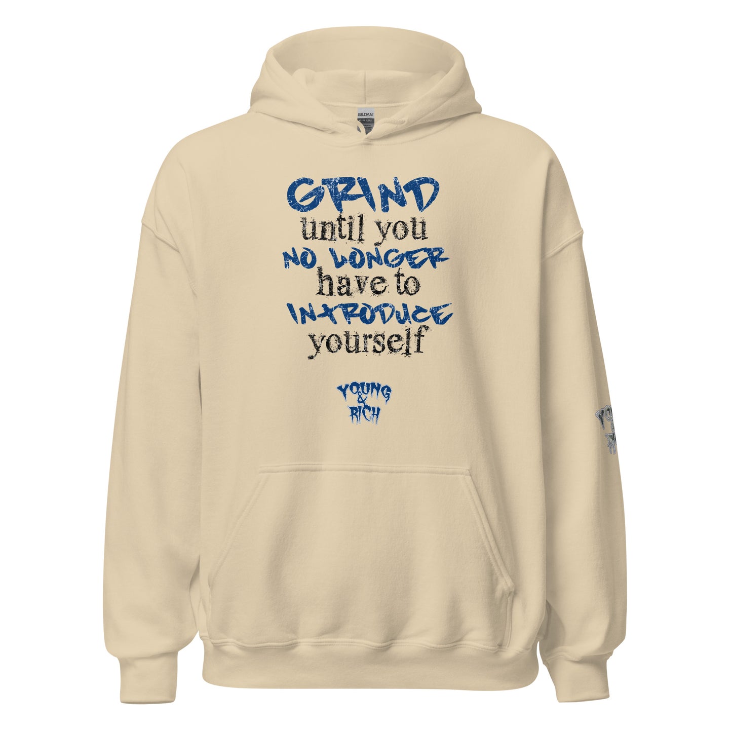 Young & Rich Phrase 1 Unisex Hoodie