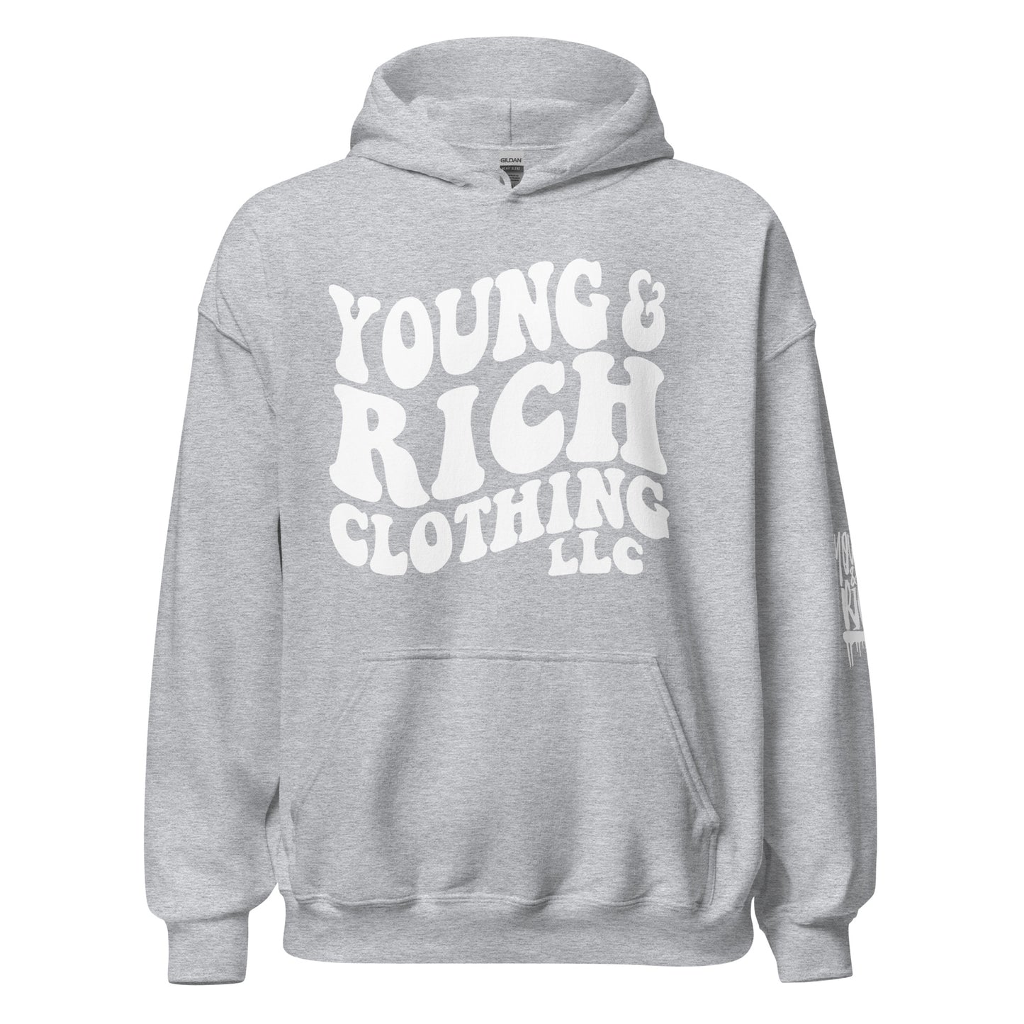 Young & Rich Clothing 70's Unisex Hoodie